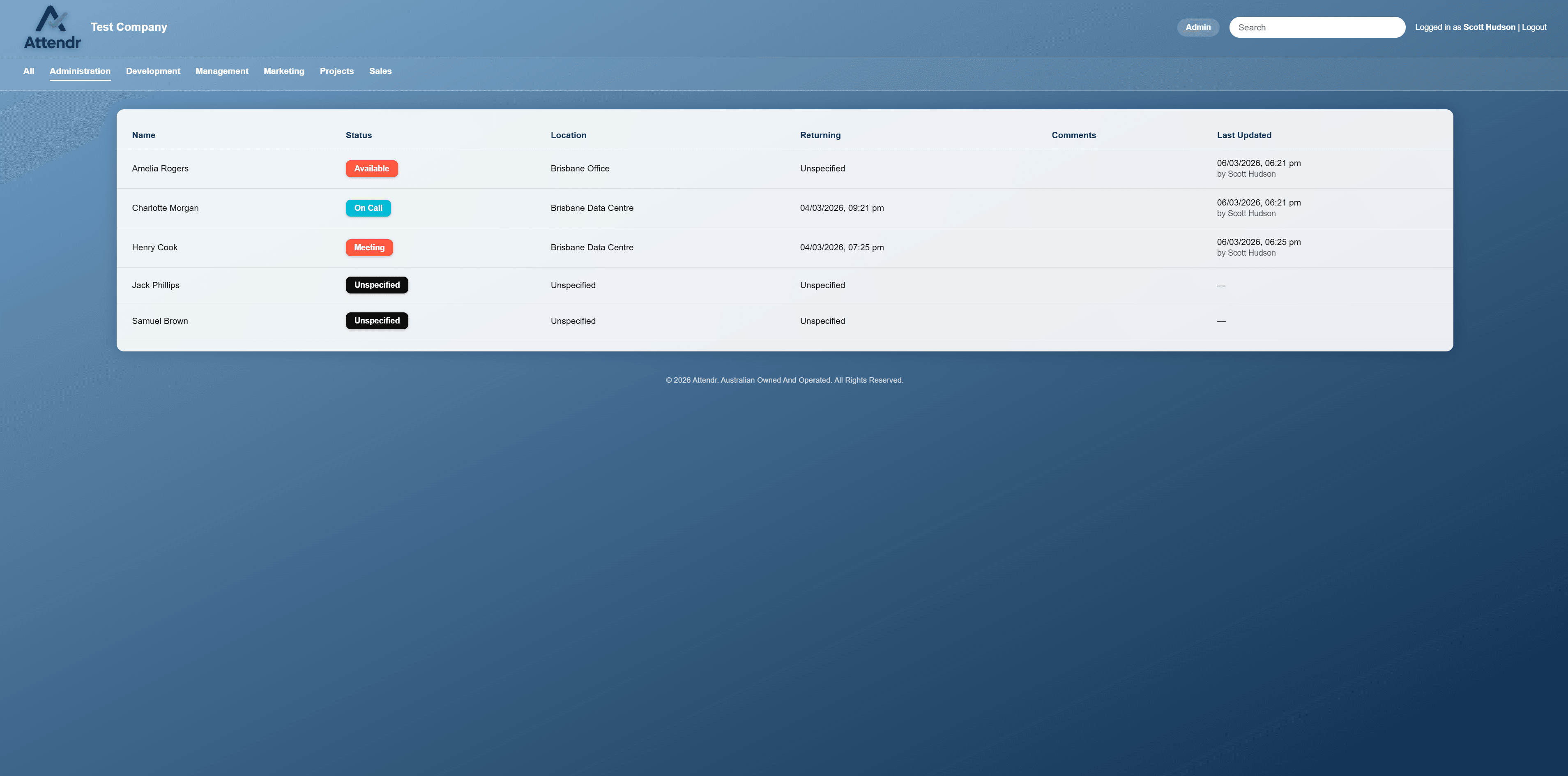 Attendr screenshot 10