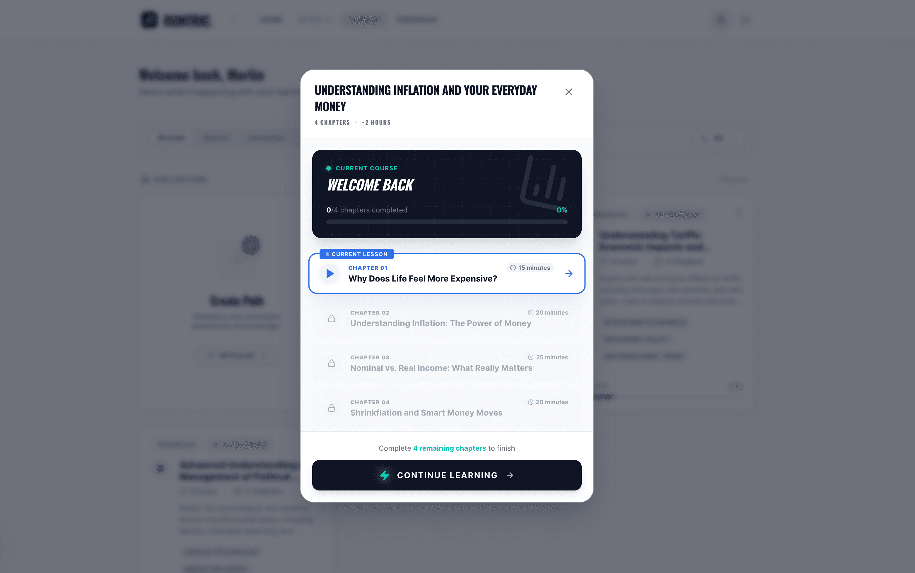 Runtric — AI Study Curriculum screenshot 4
