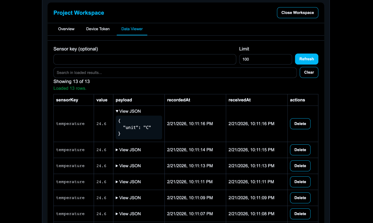 OrbitSensors screenshot 3