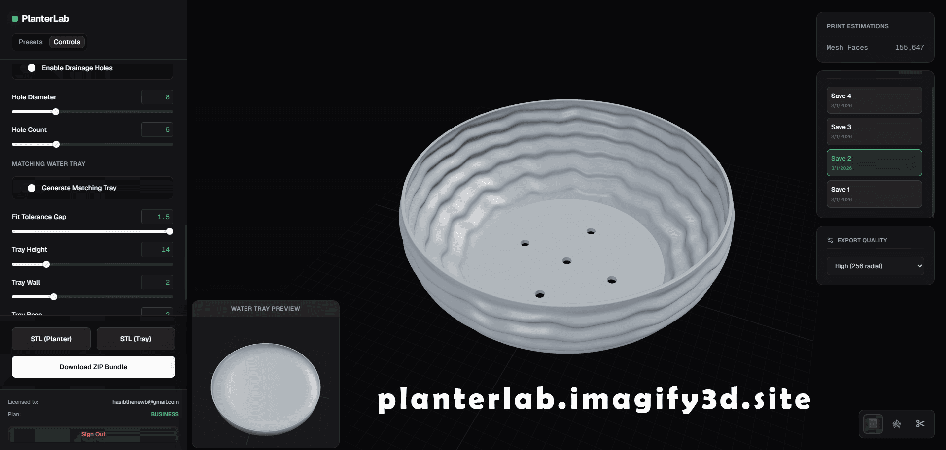PlanterLab screenshot 4