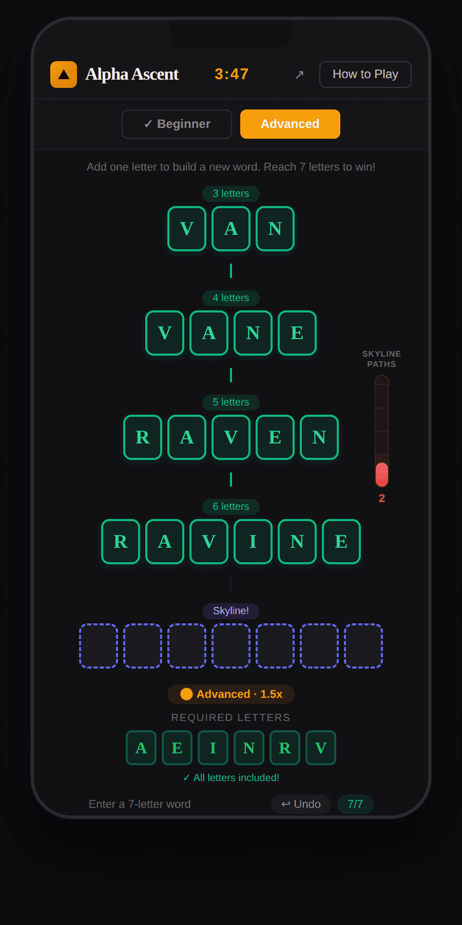 Alpha Ascent screenshot 2