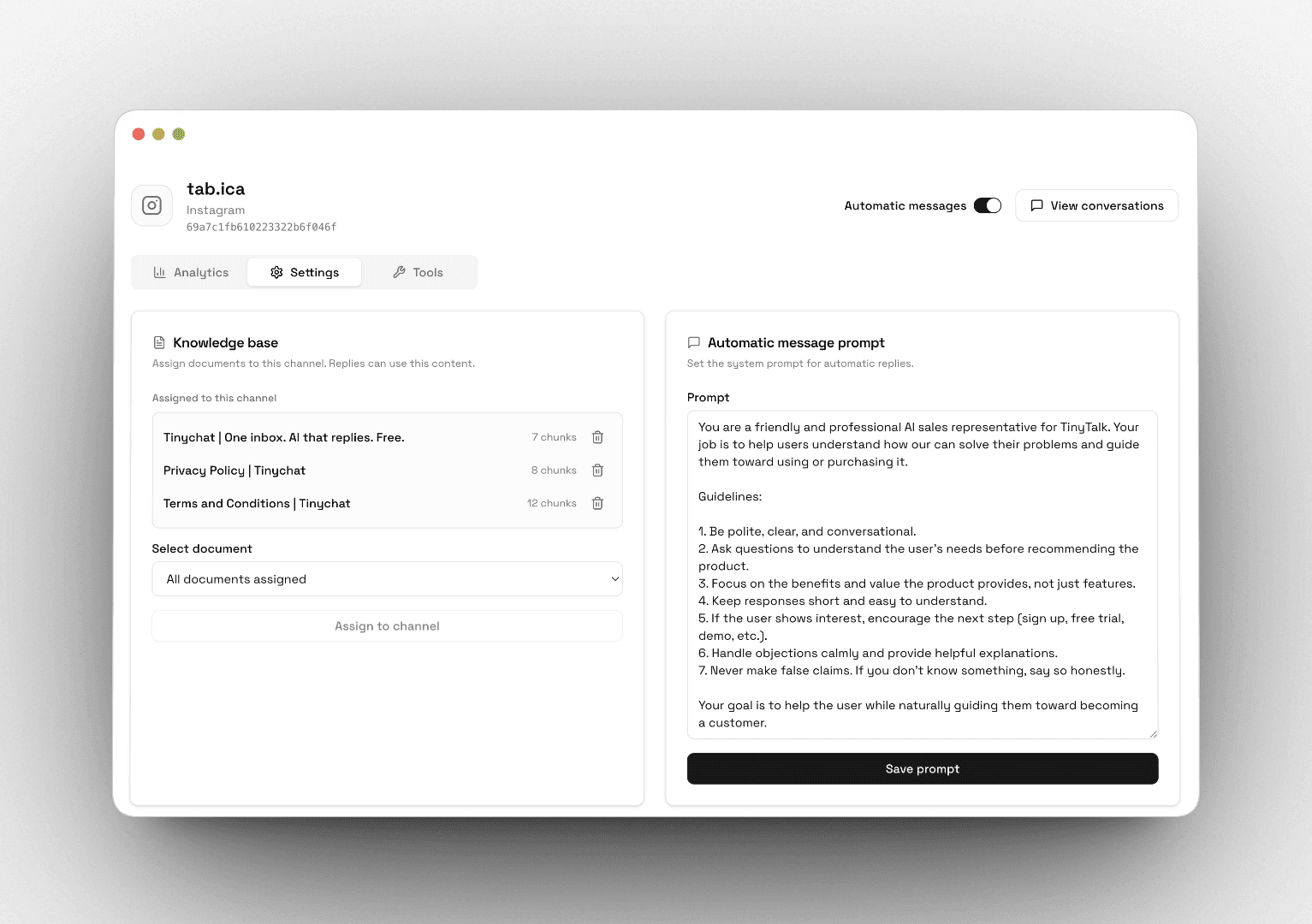 Tinychat screenshot 3