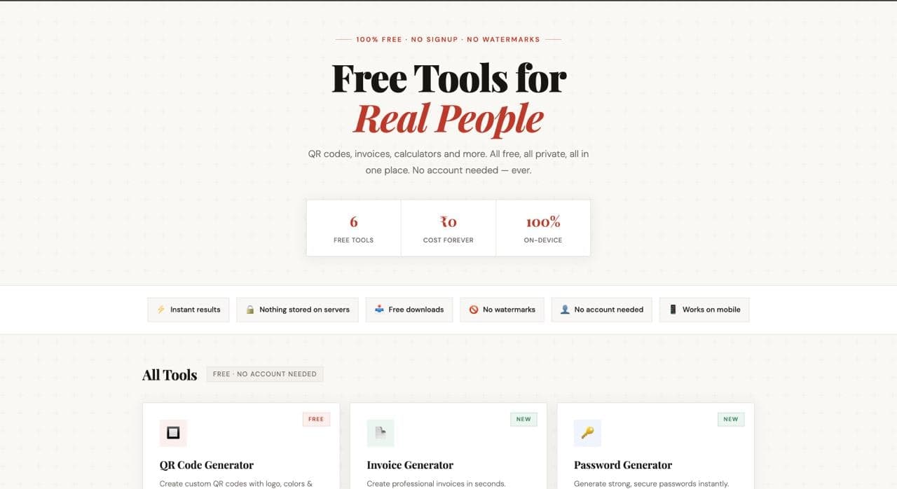 ToolMint screenshot 1