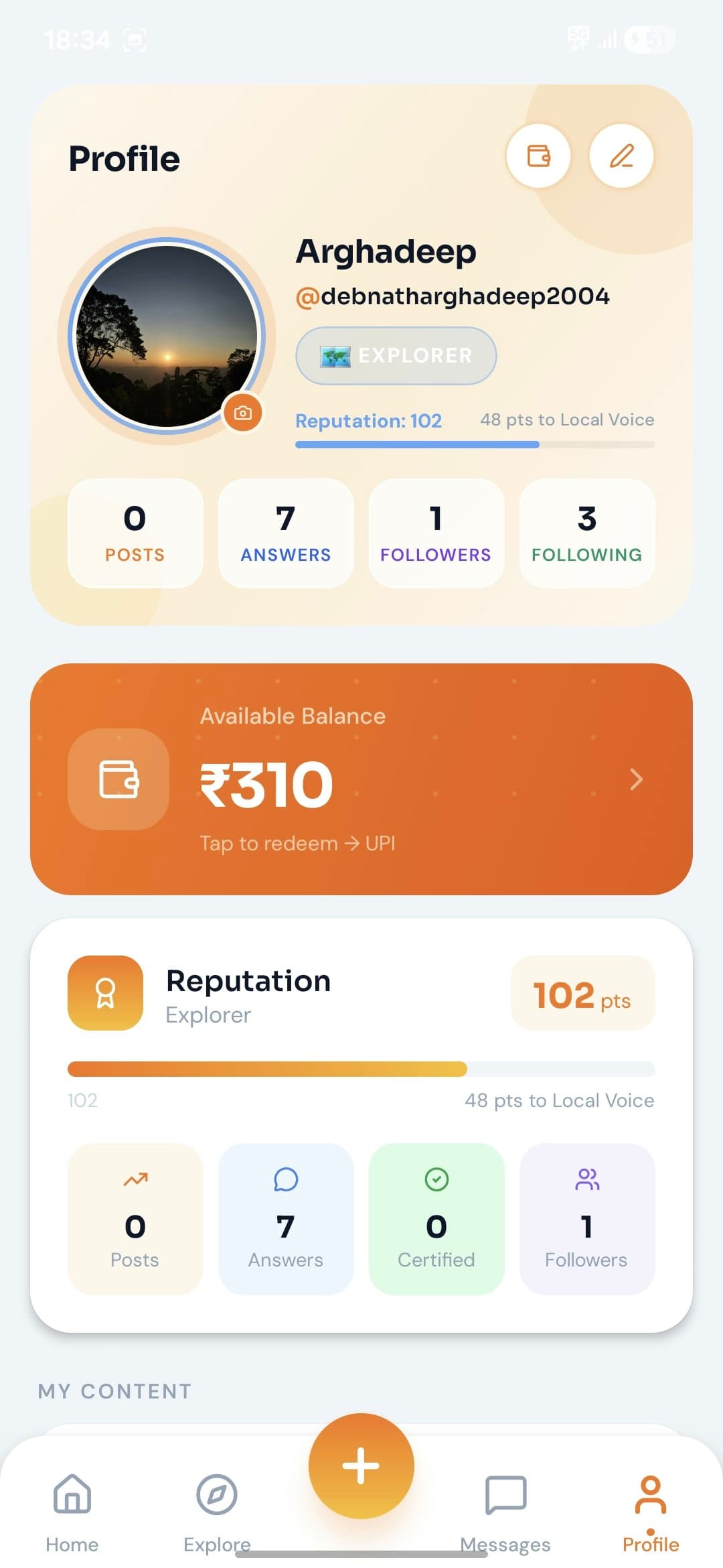 Community platform for travellers screenshot 3