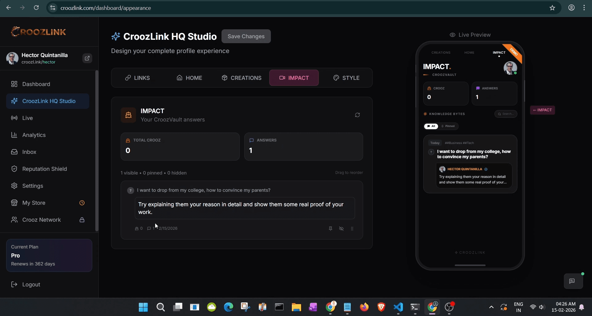 CroozLink screenshot 15