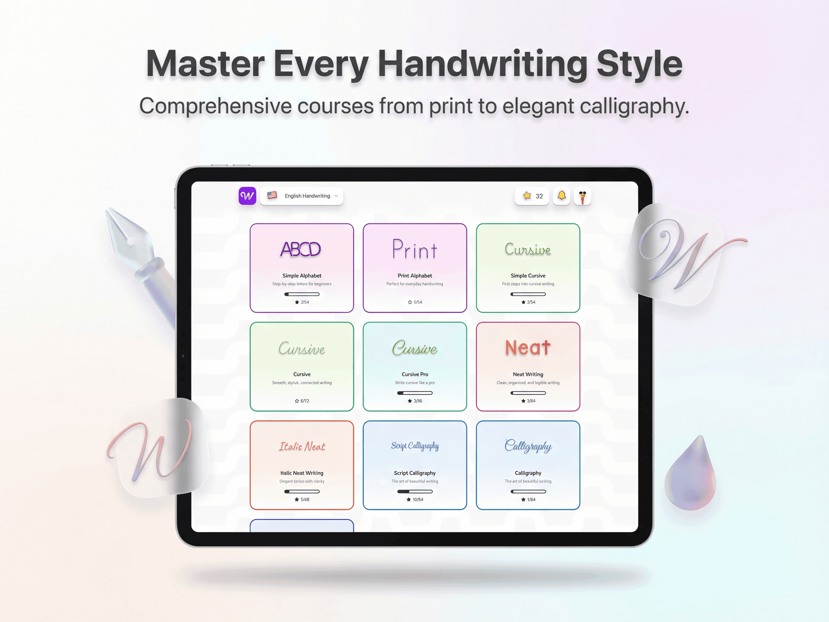 Writey Handwriting screenshot 1
