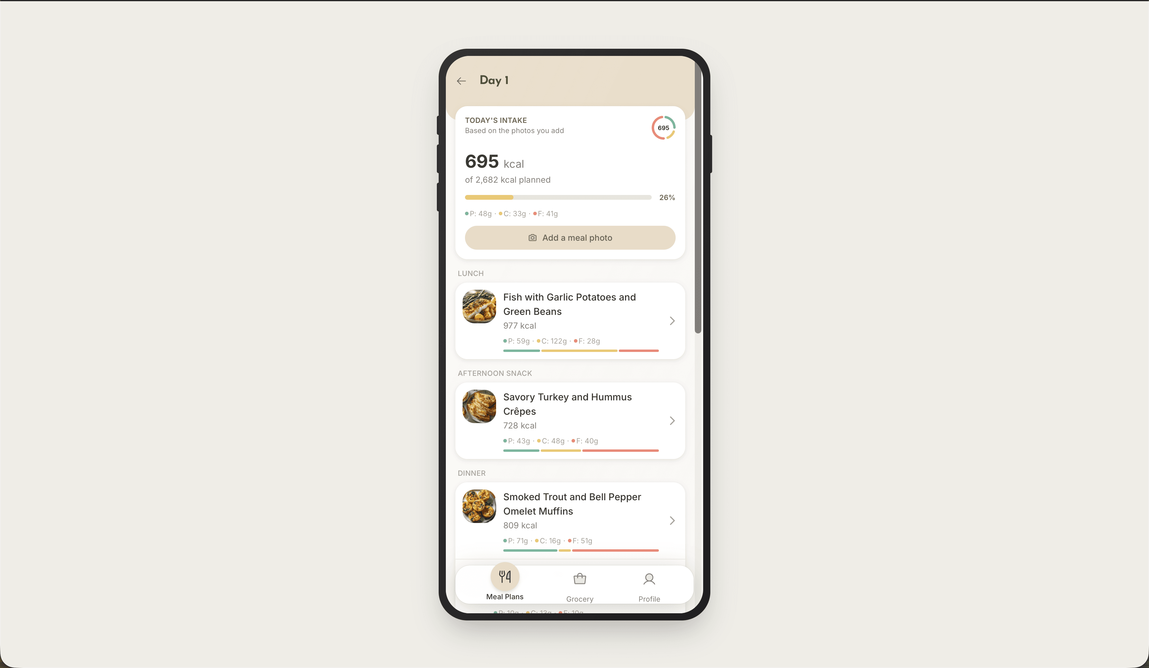Promealplan screenshot 5