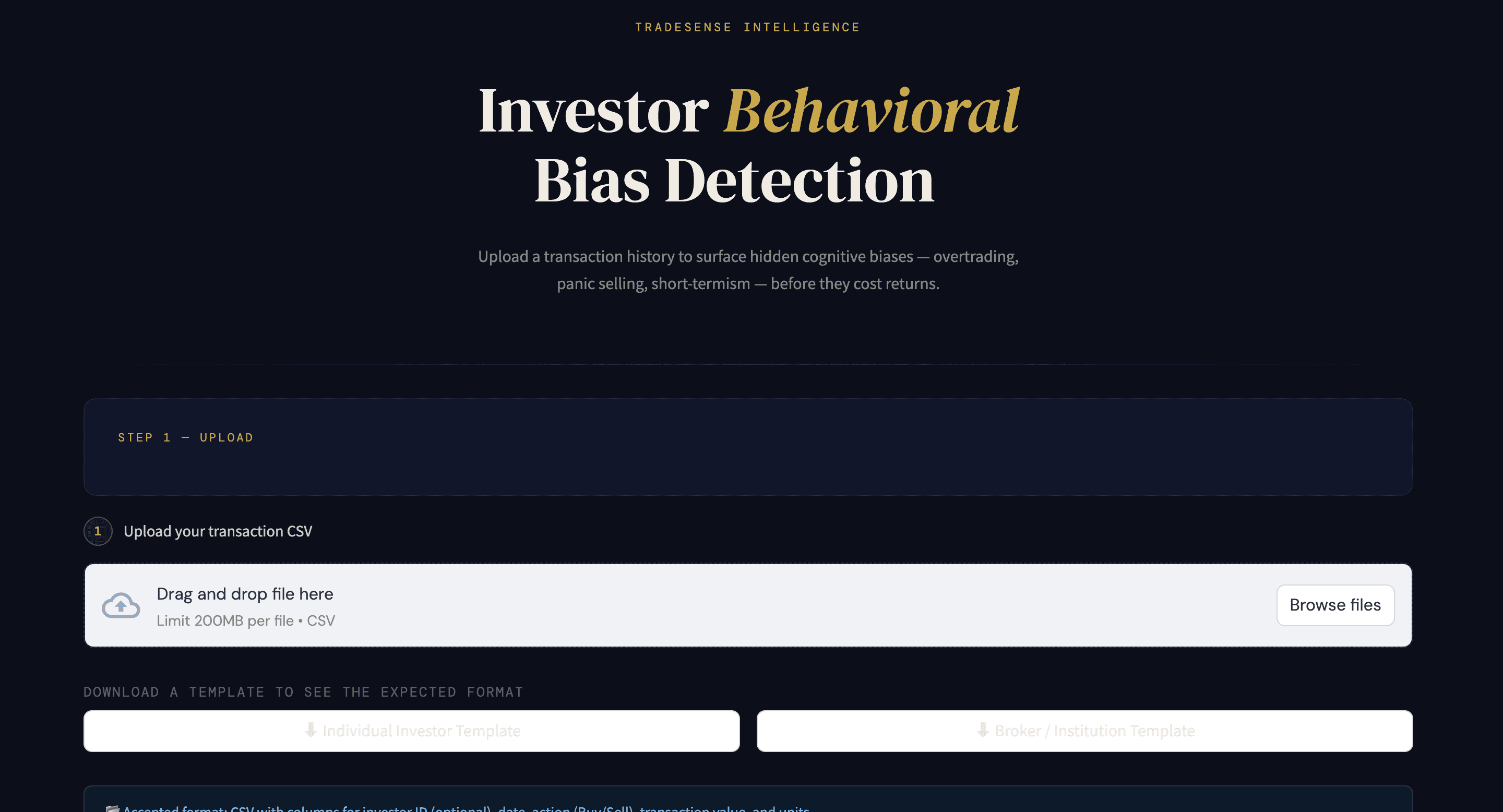 TradeSense screenshot 2