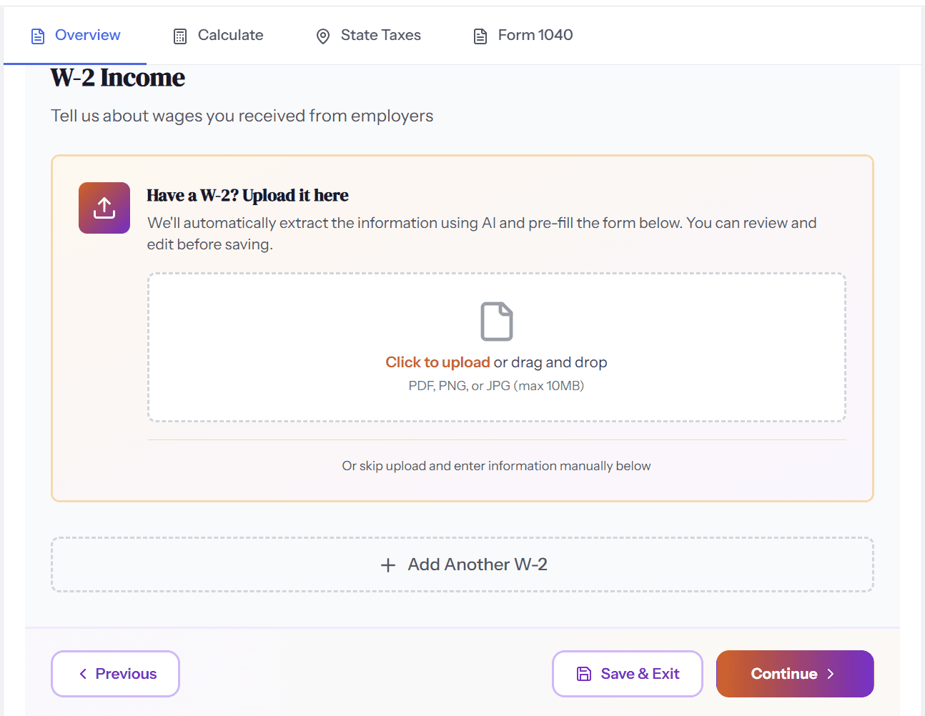 TaxFlux screenshot 3