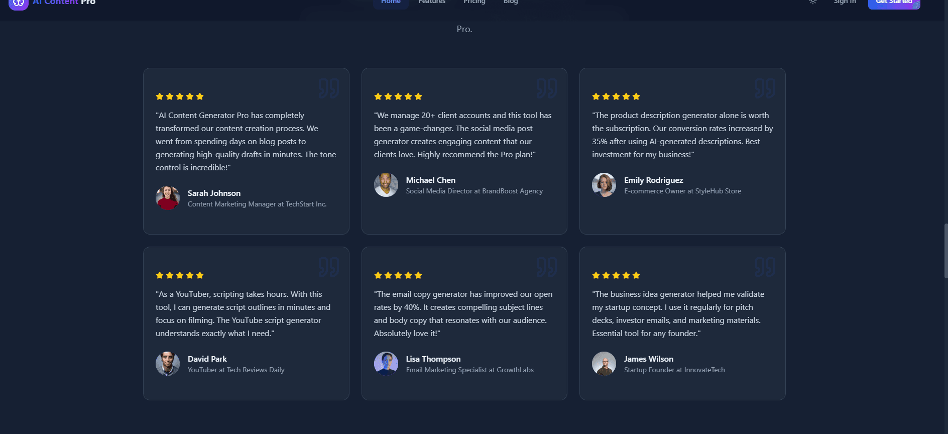AI Content Generator SaaS Kit screenshot 2