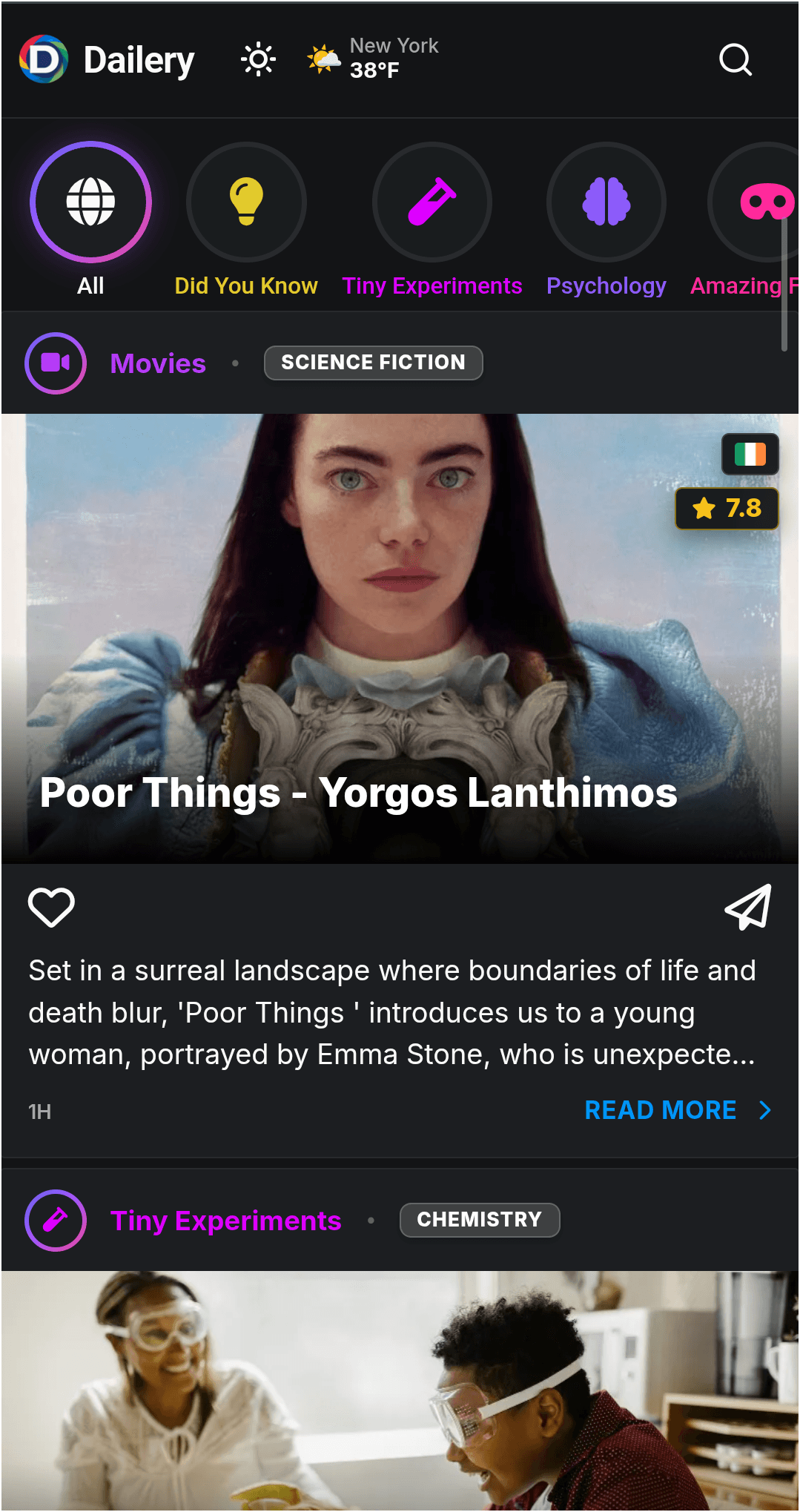 Dailery screenshot 2