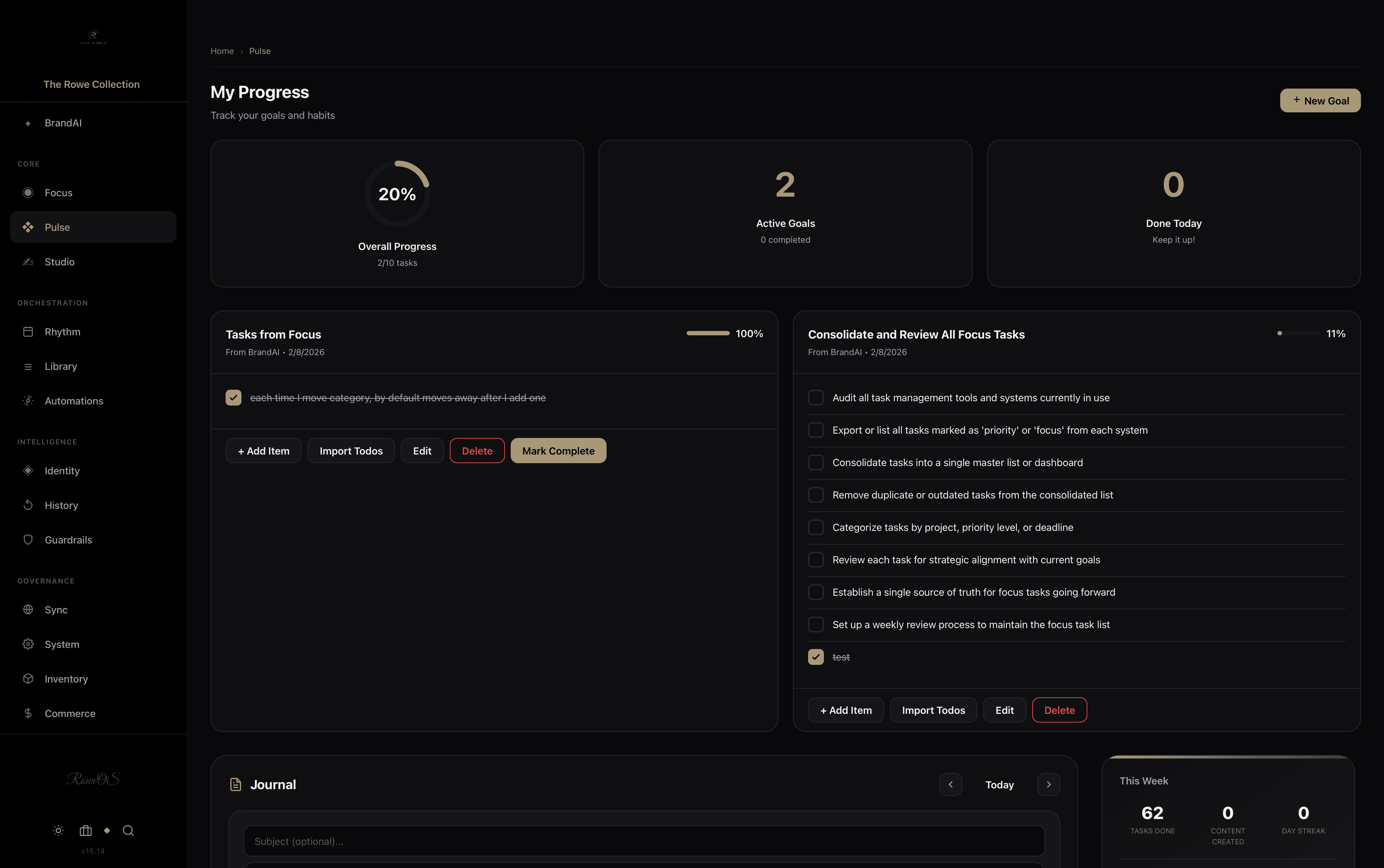 RoweOS screenshot 14