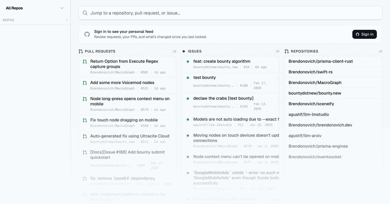 FasterGH screenshot 2