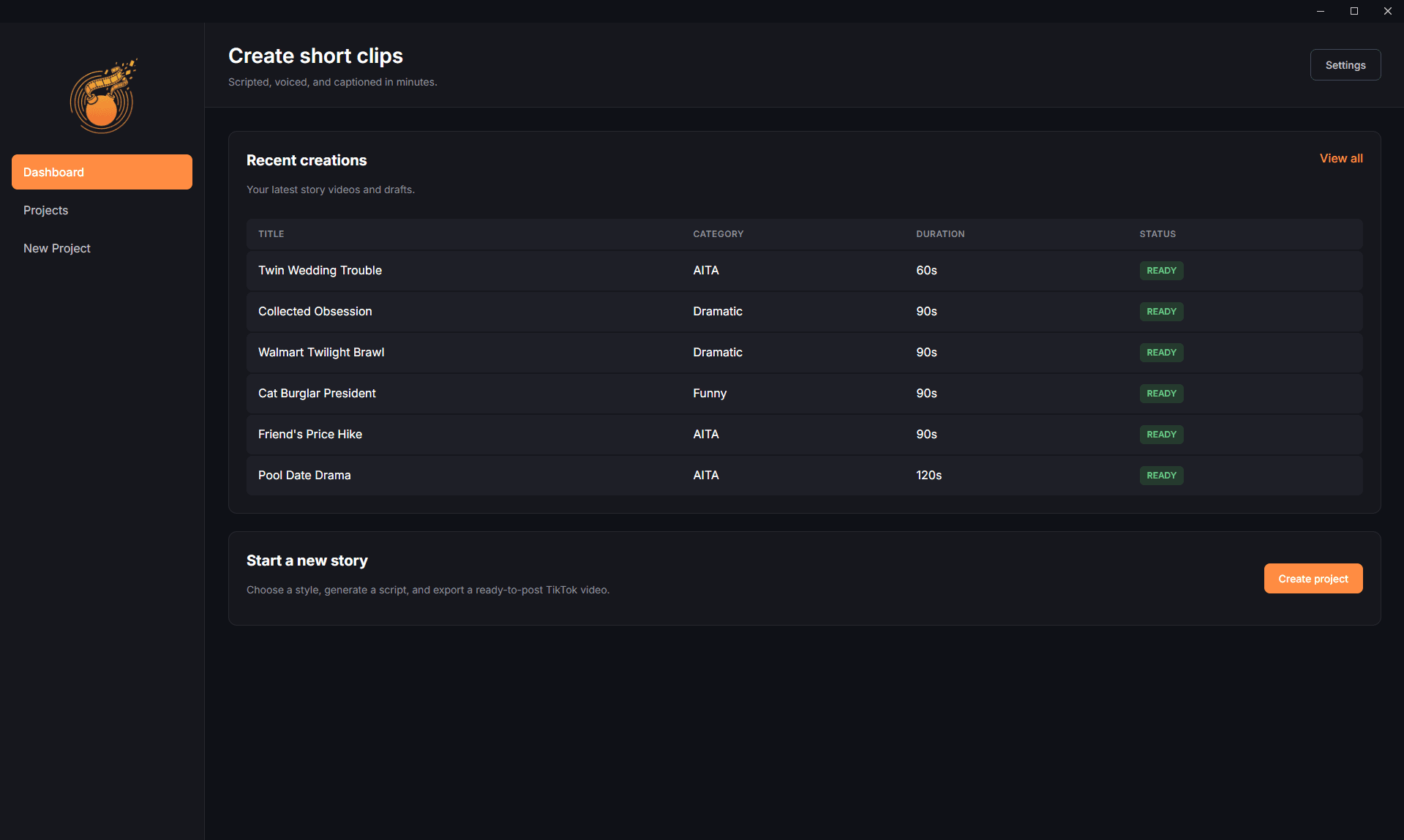 ClipBoom screenshot 2