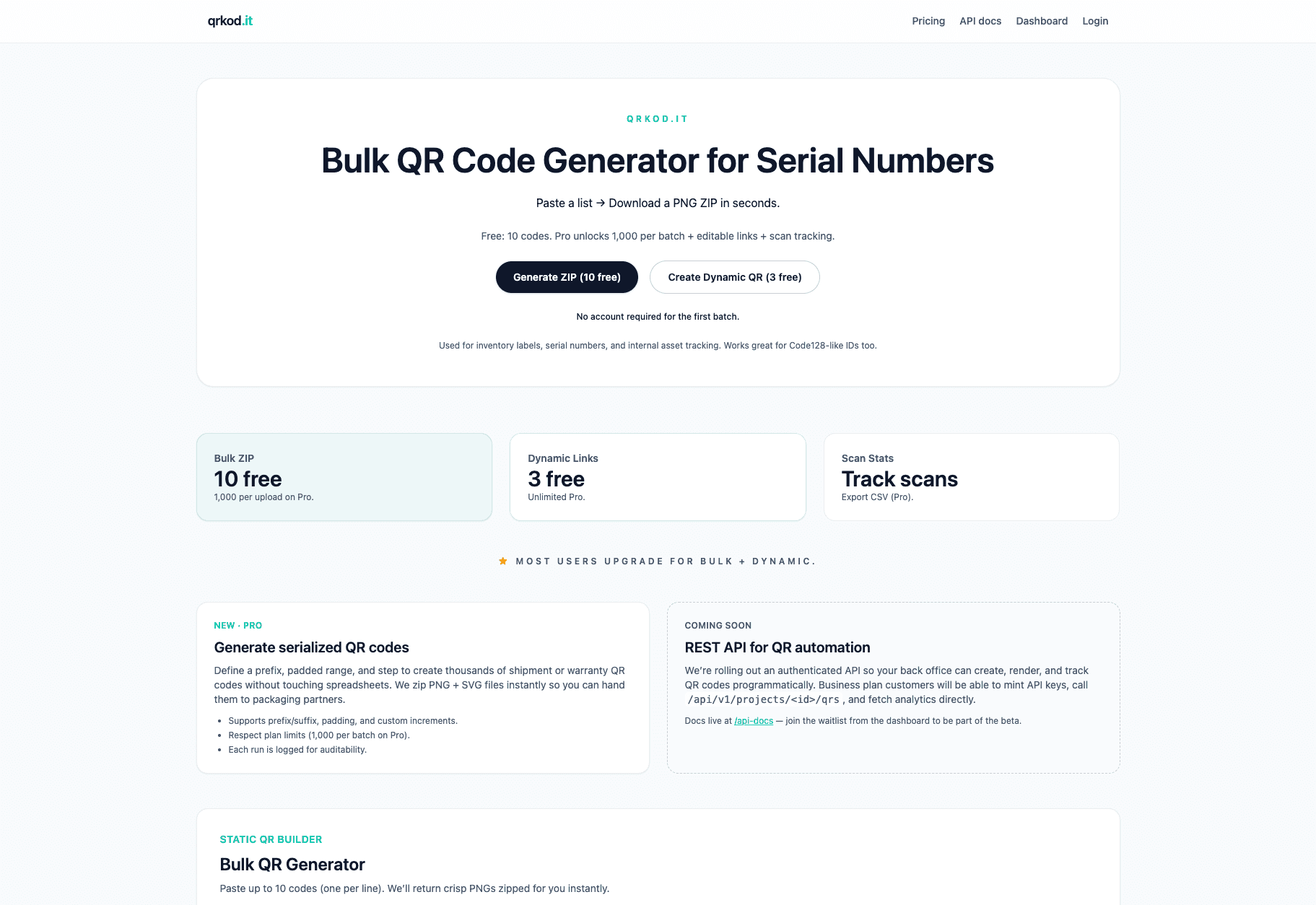 Building QR Routing Infrastructure screenshot 1