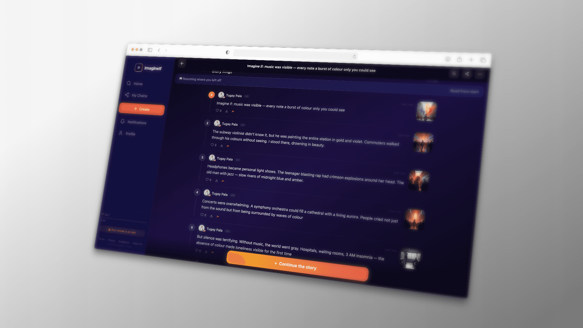 ImagineIf screenshot 4