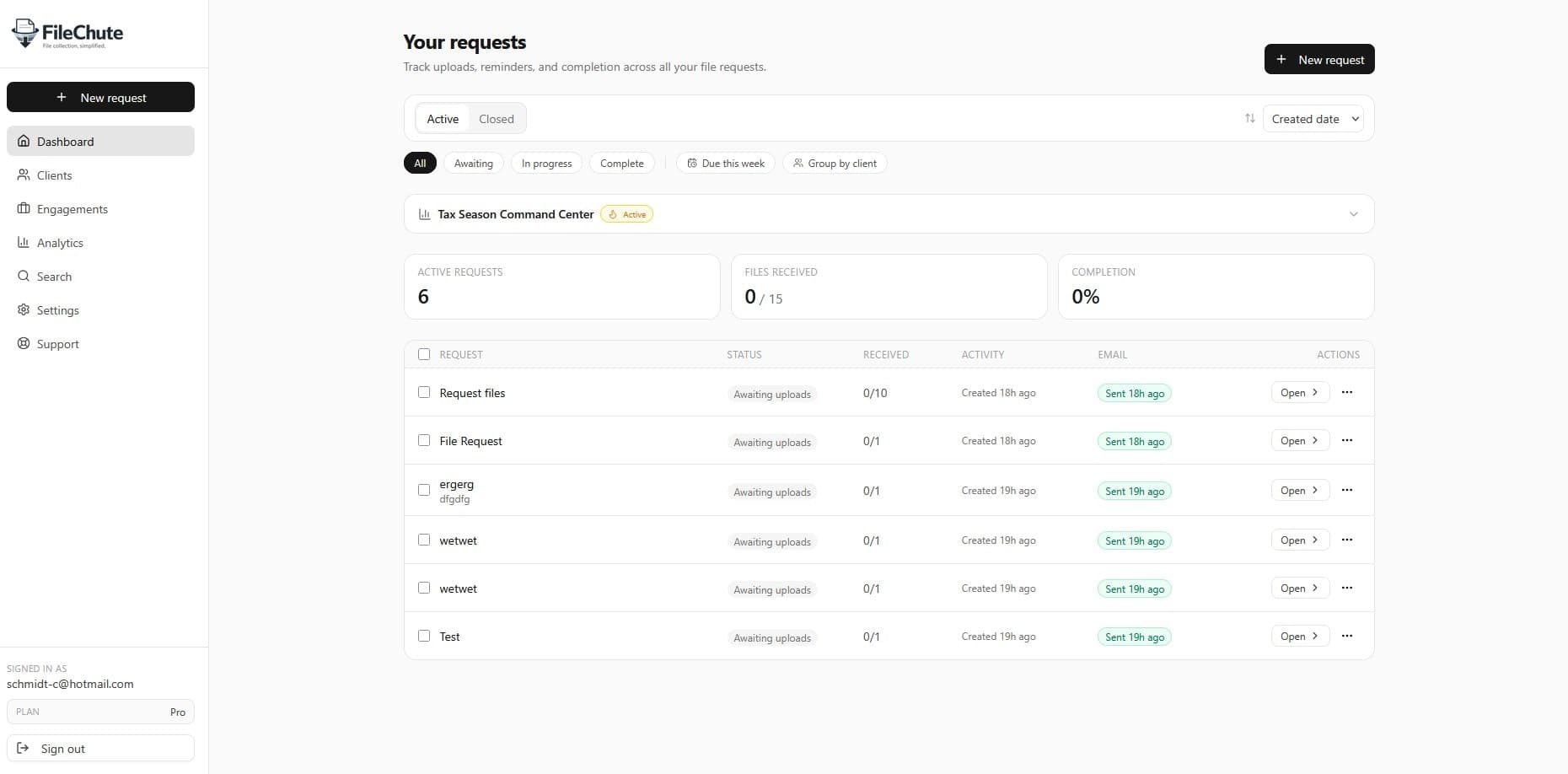 FileChute screenshot 2