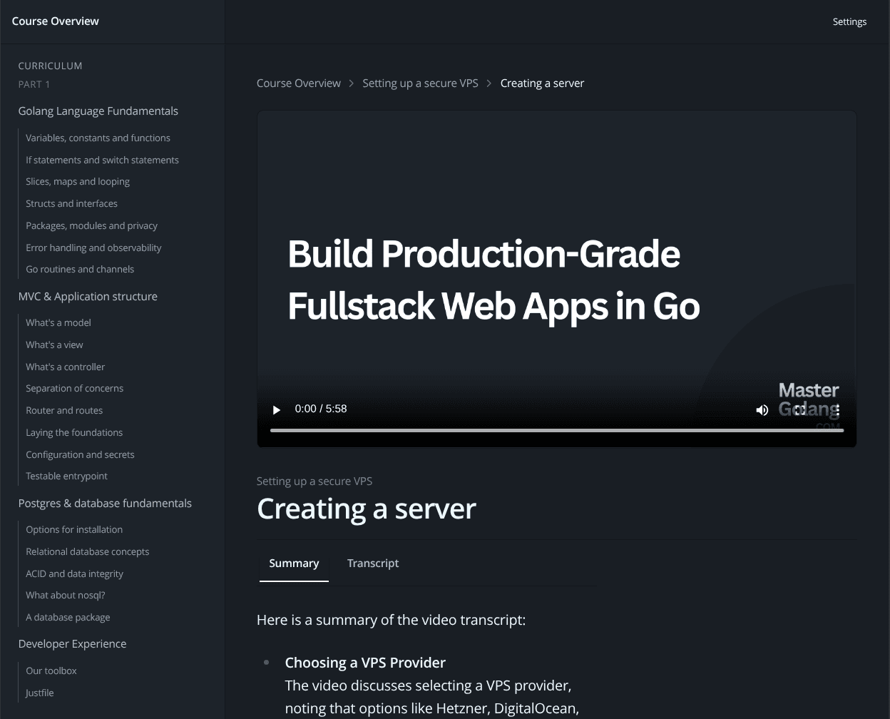 Master Golang screenshot 4