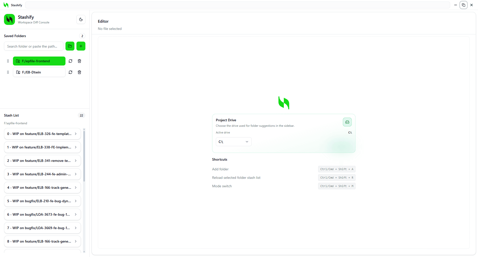 Stashify screenshot 1