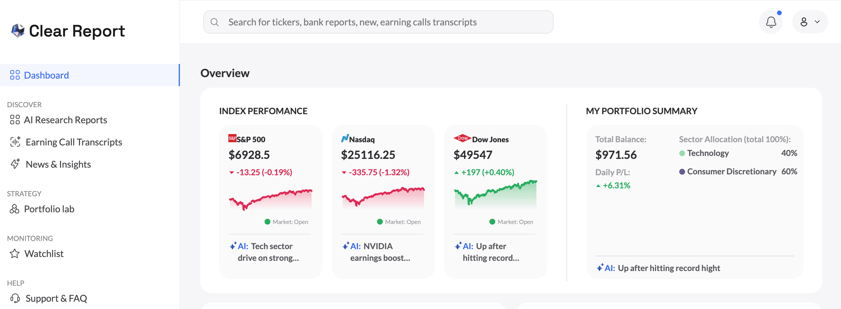 Clear Report screenshot 5