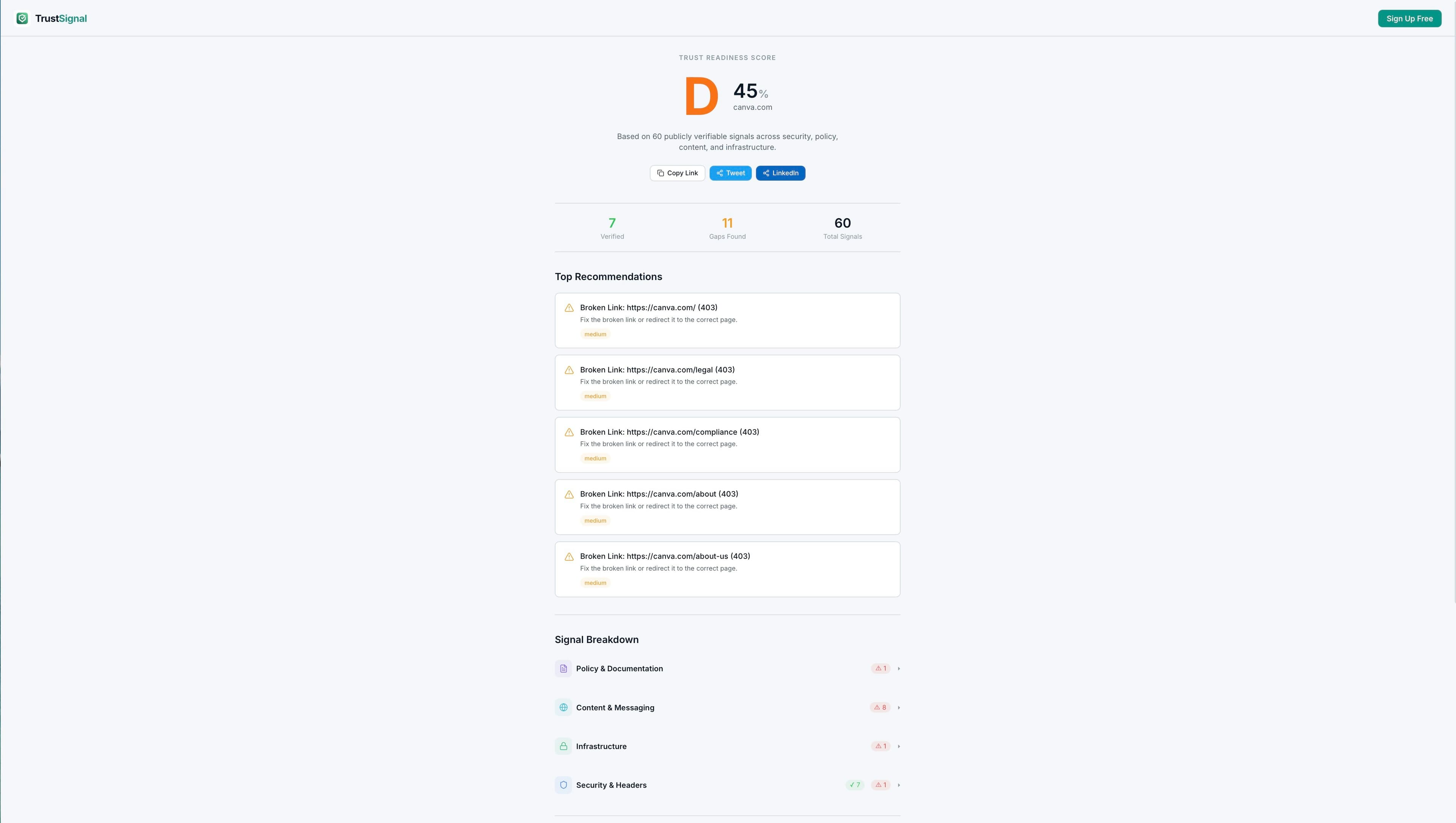 TrustSignal screenshot 4