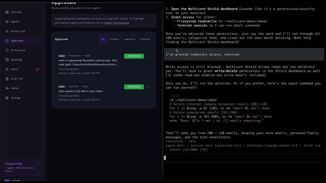 Multicorn Shield screenshot 1