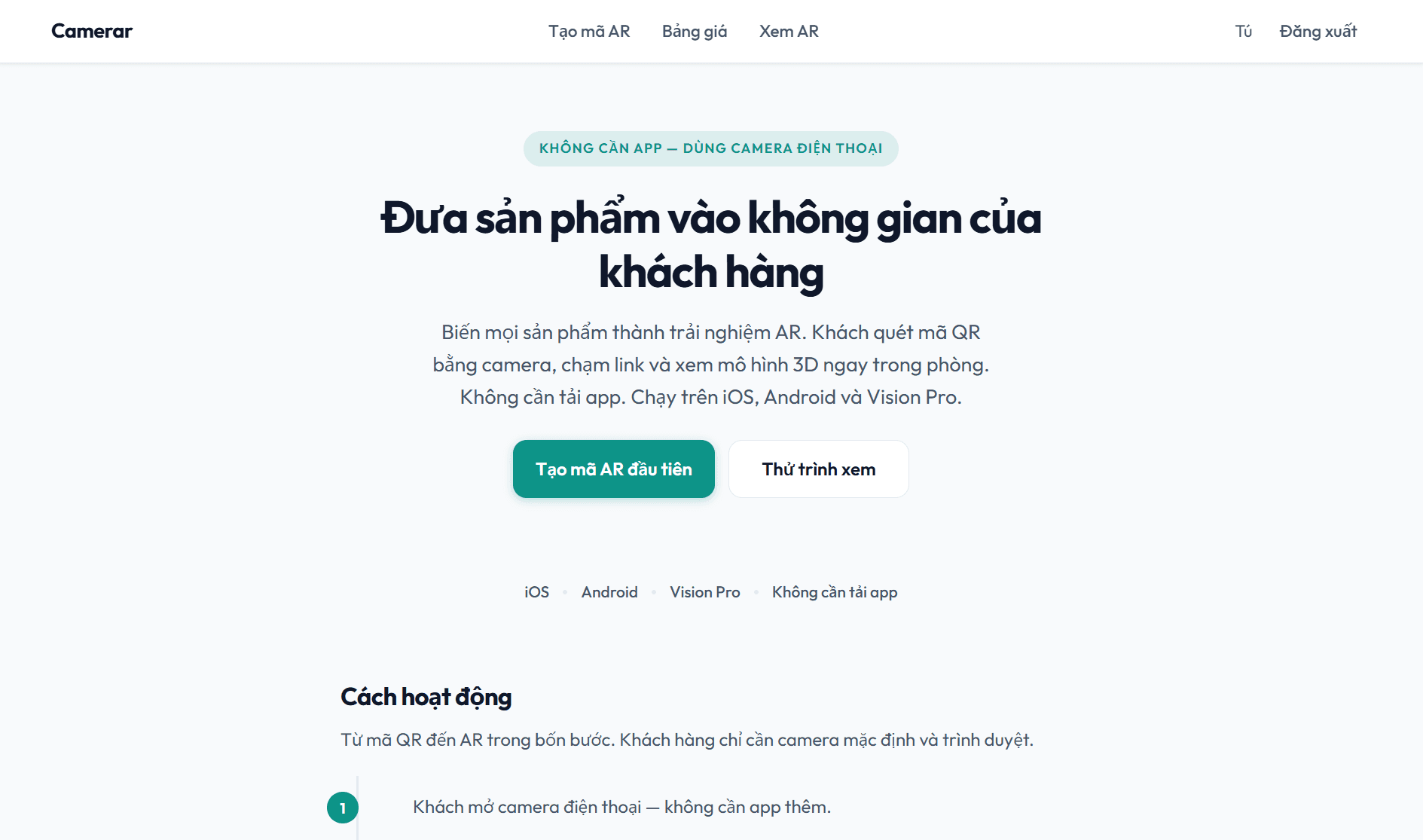 Camerar screenshot 1