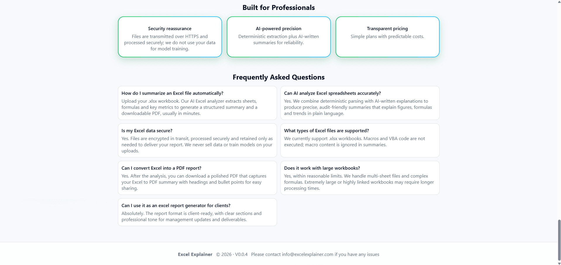 Excel Explainer screenshot 8
