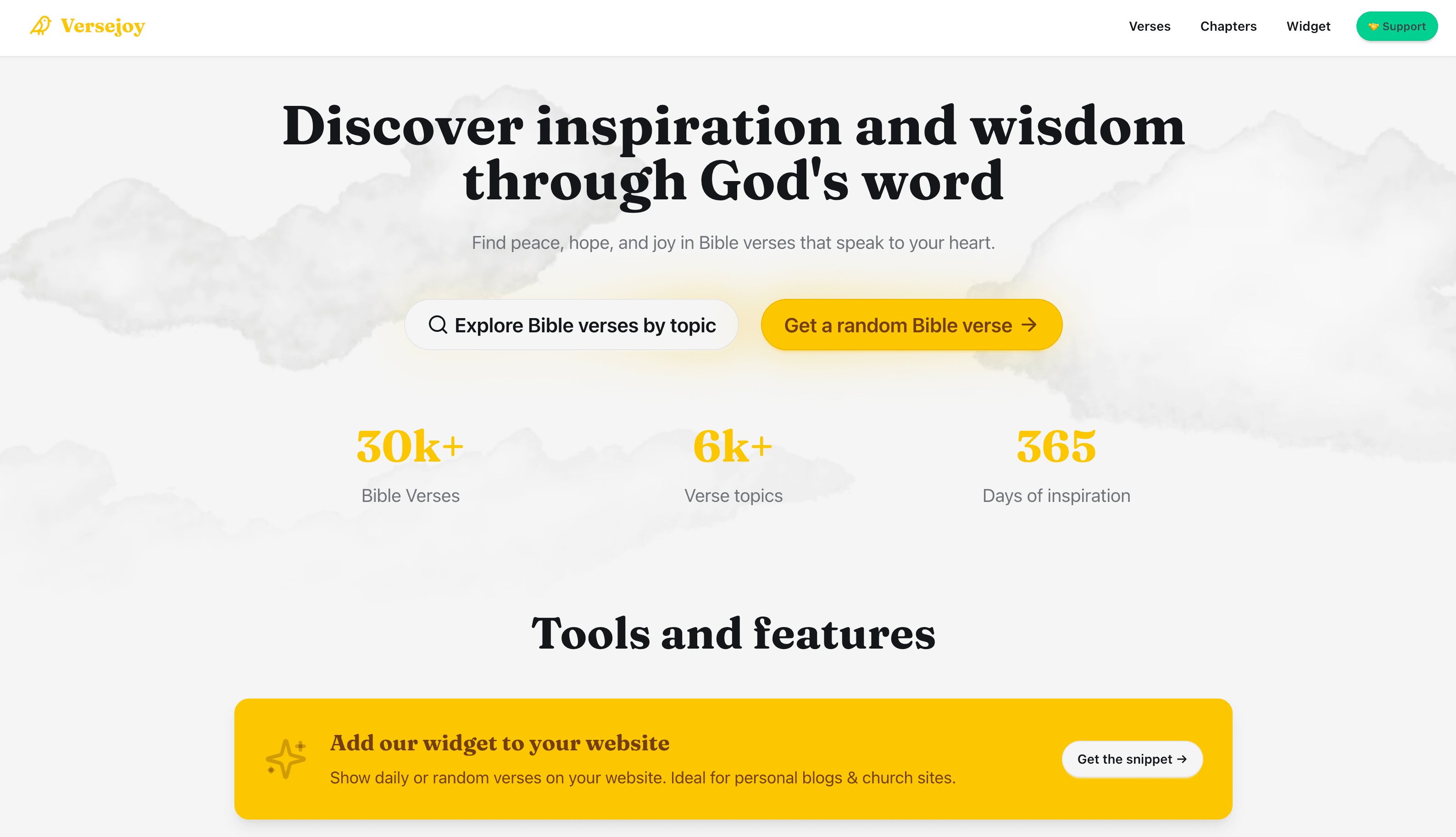 Versejoy screenshot 1