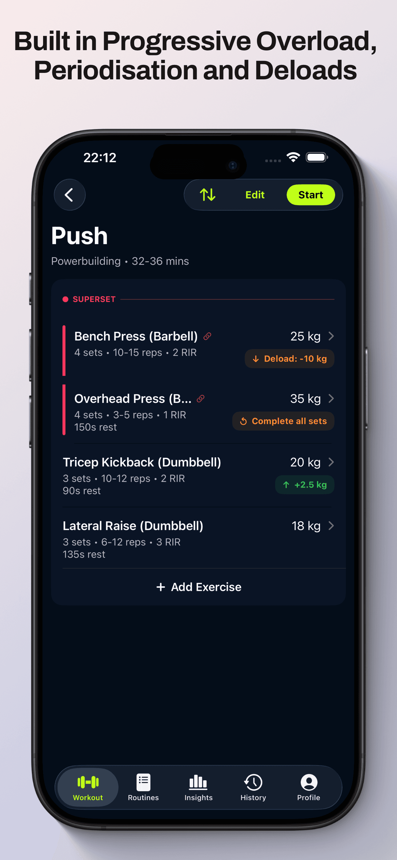 Flux : AI Workout Planner & Tracker screenshot 9