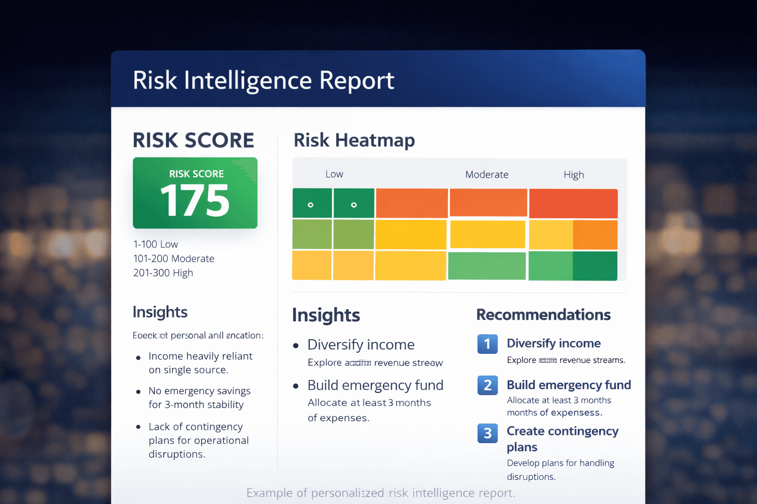 Risk Intelligence Self Audit screenshot 3