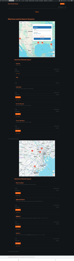 Indie Backline - Tour Manager