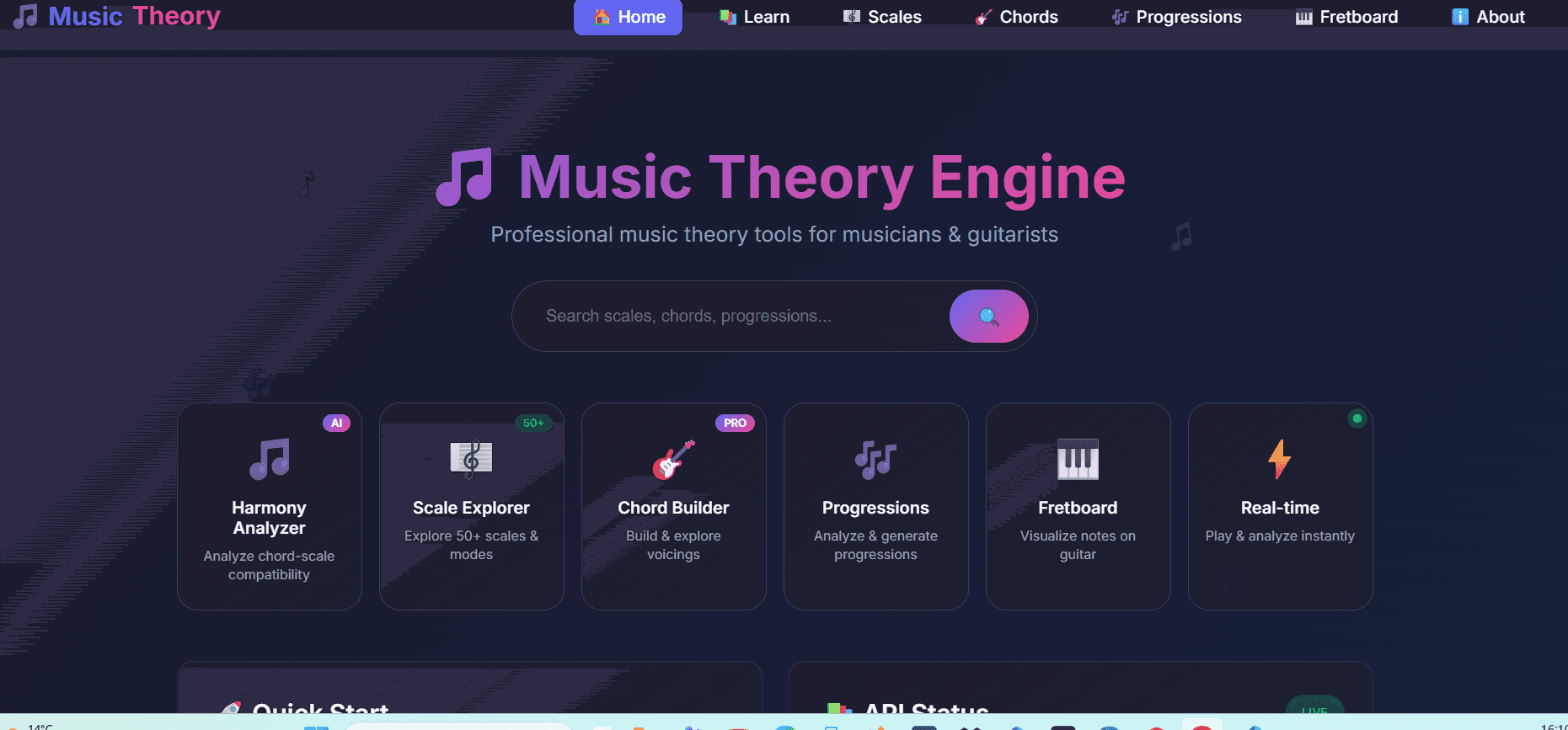 Music Theory Engine screenshot 1
