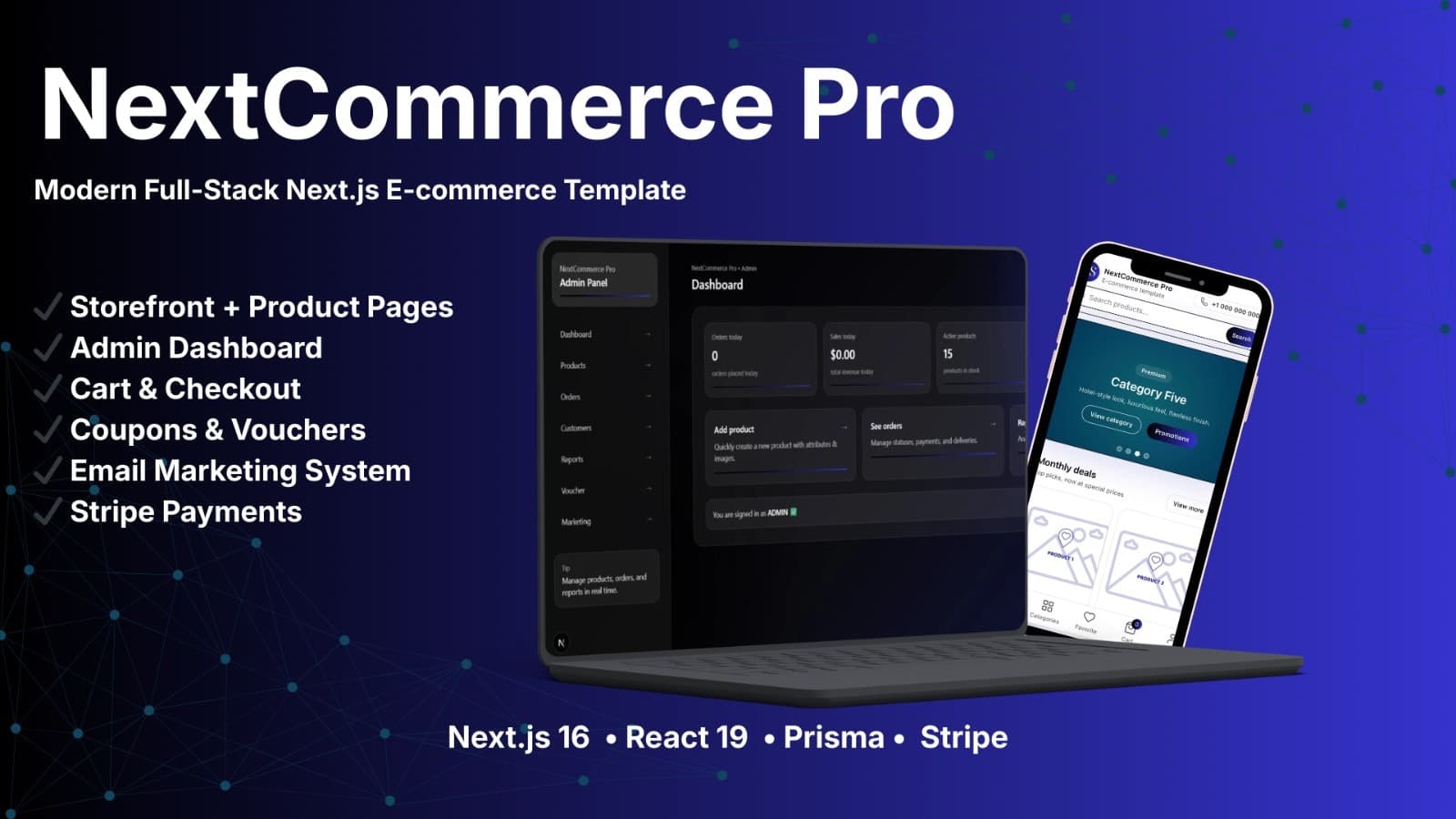 NextCommerce Pro screenshot 2