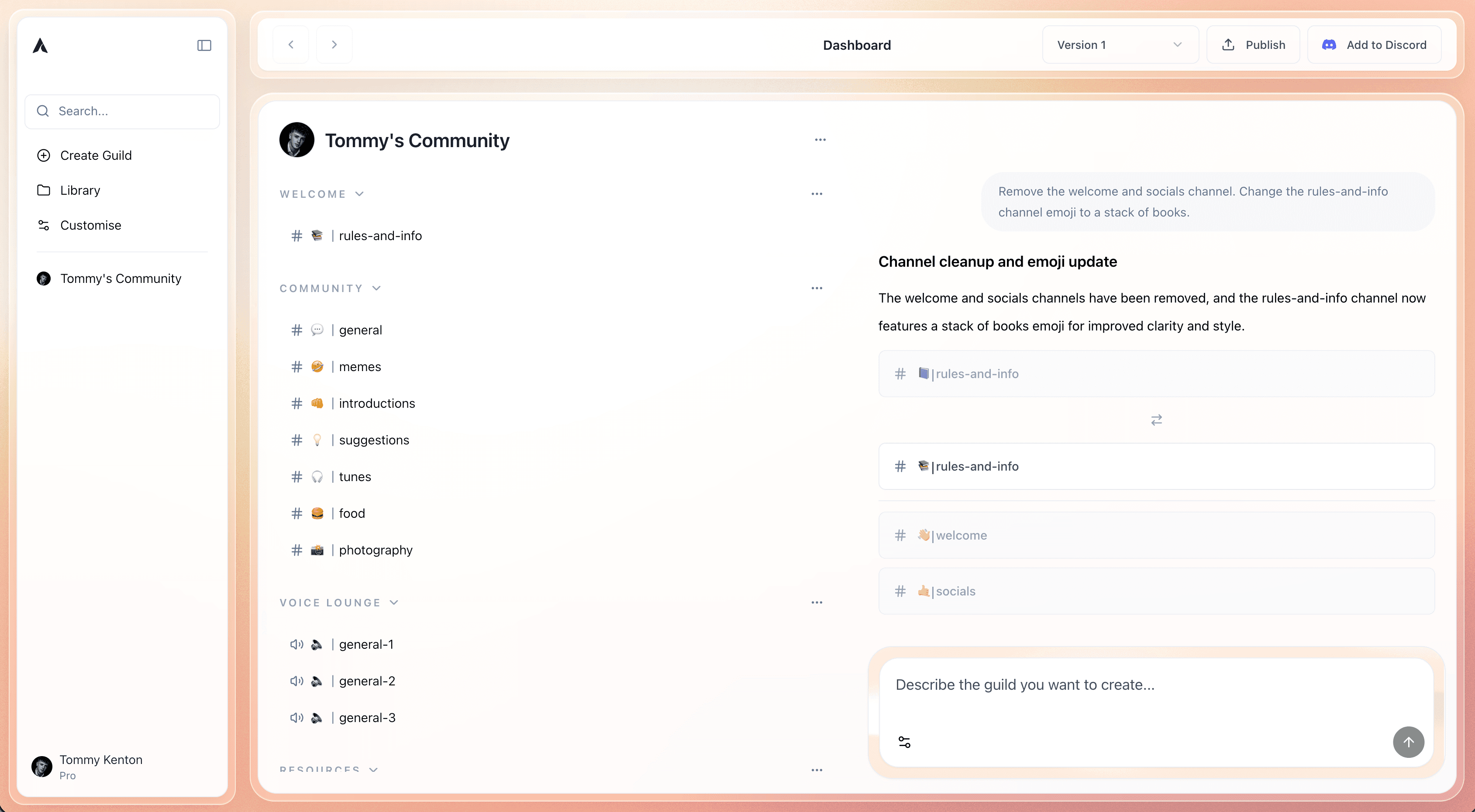 Guildgen screenshot 1