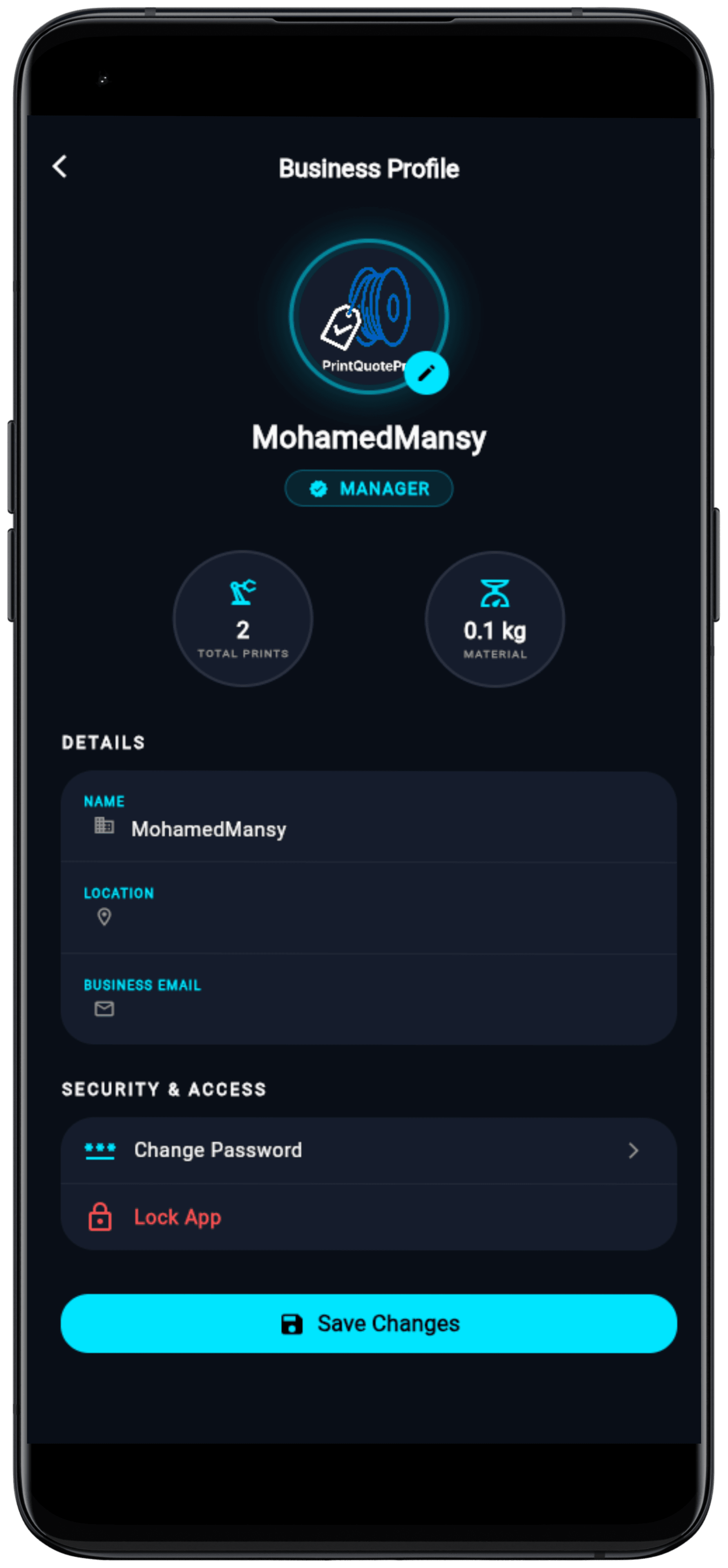3D Print Pro: Cost & Fleet Manager screenshot 11