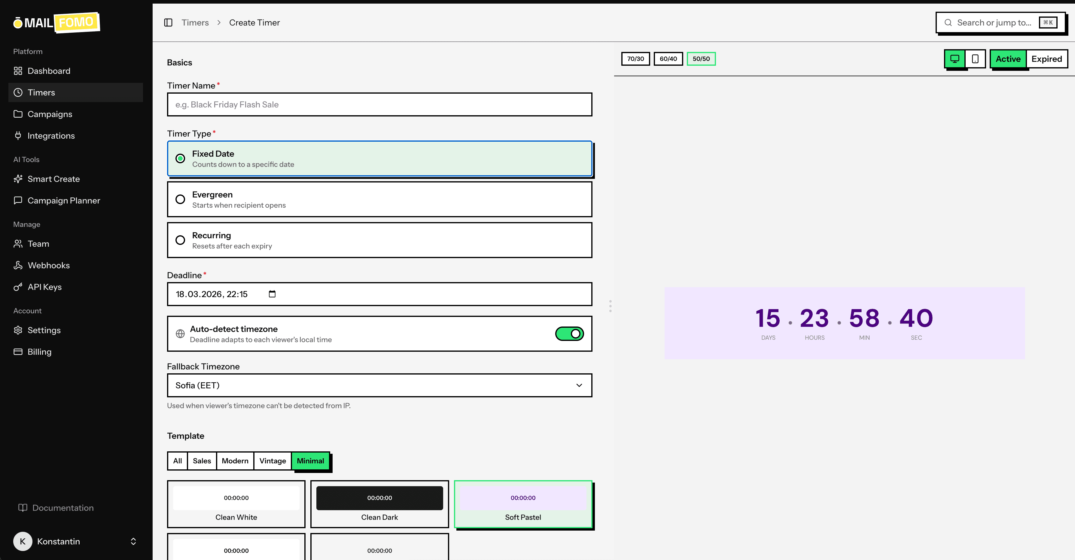 Mailfomo screenshot 2