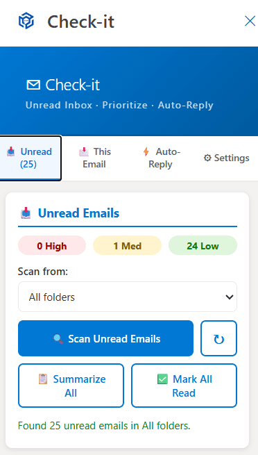 Check-it screenshot 1