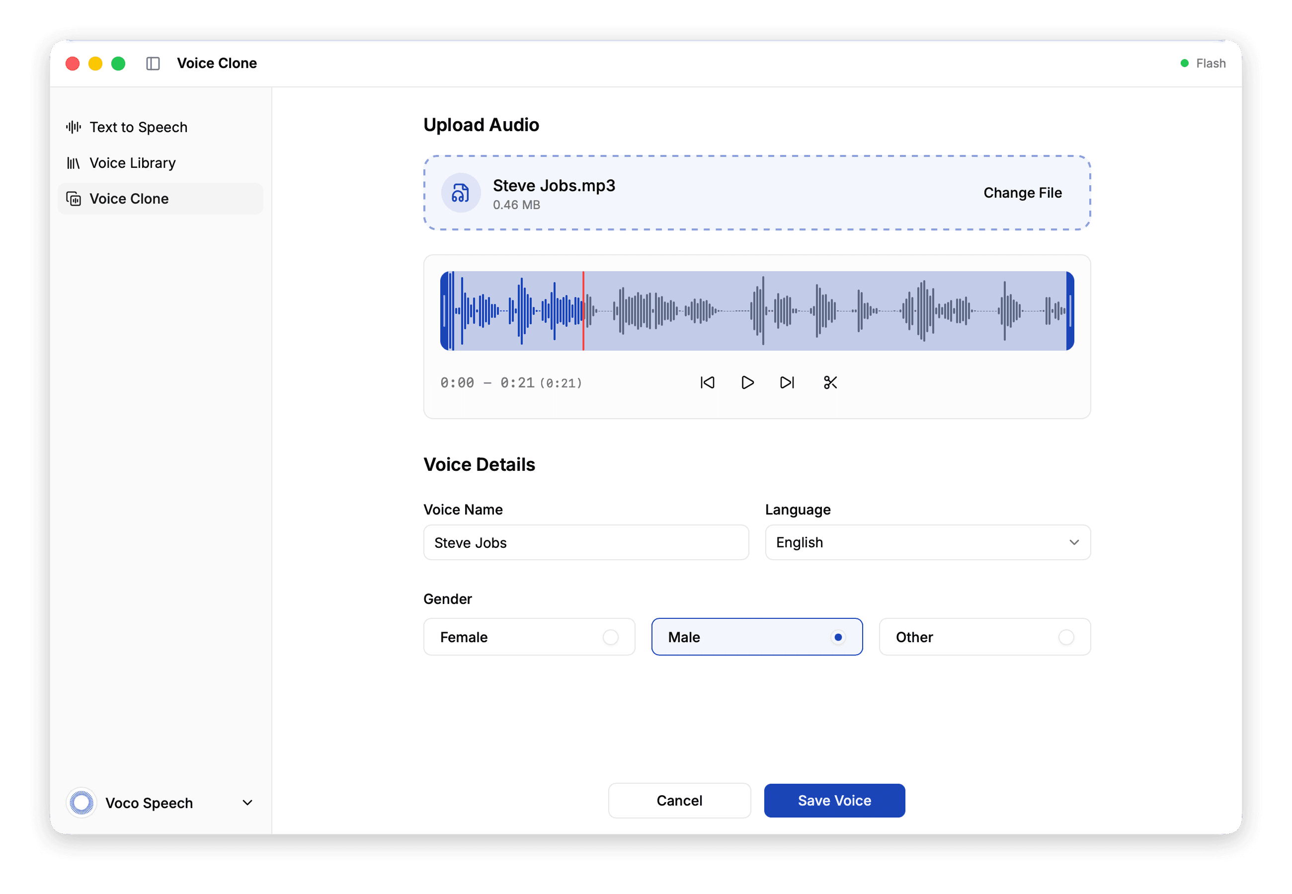 Voco Speech screenshot 3