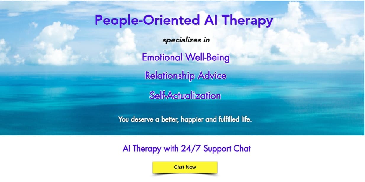 AI Therapy, by Therapy-Chats.com screenshot 1