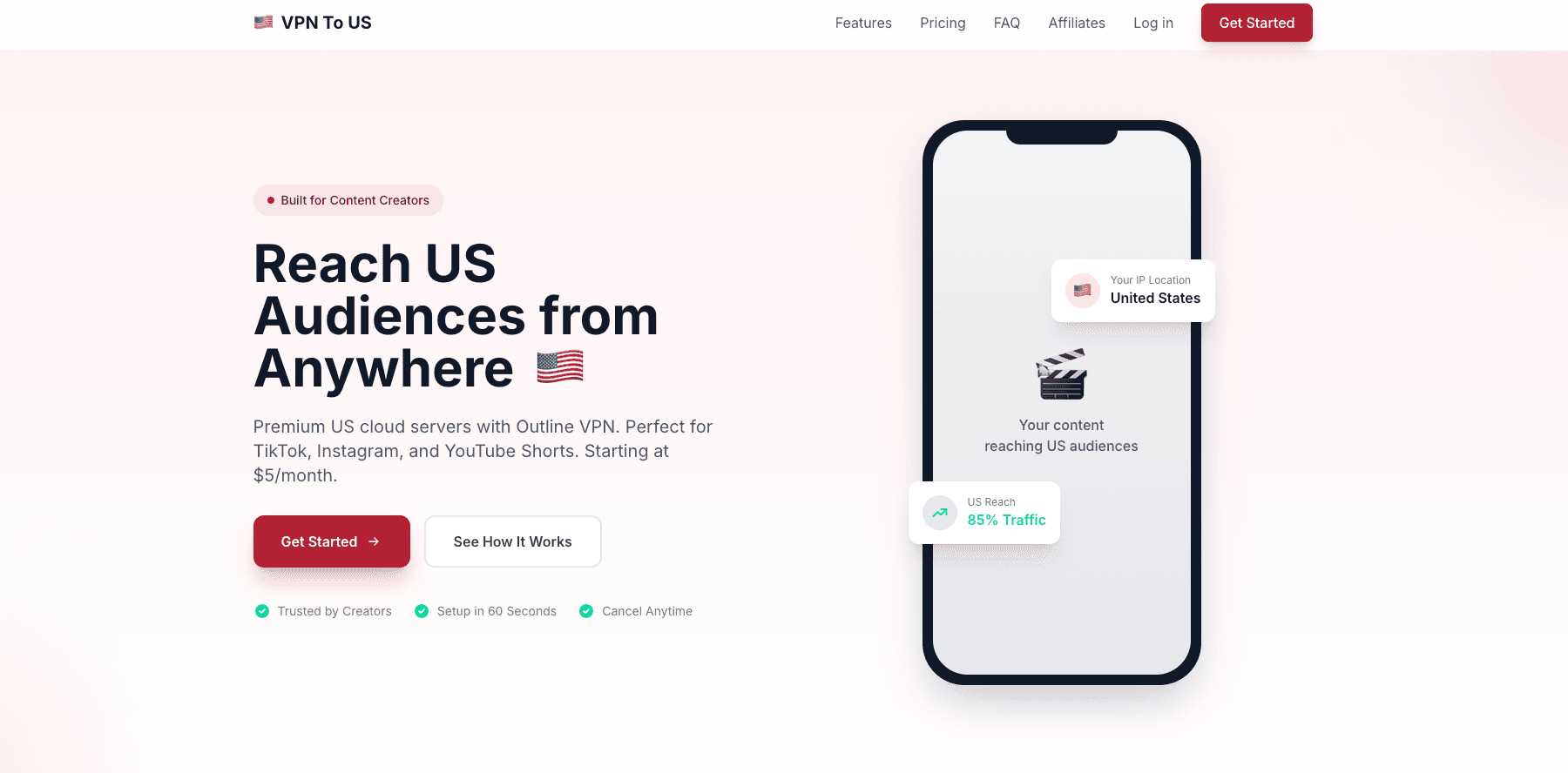 VPN To US screenshot 1