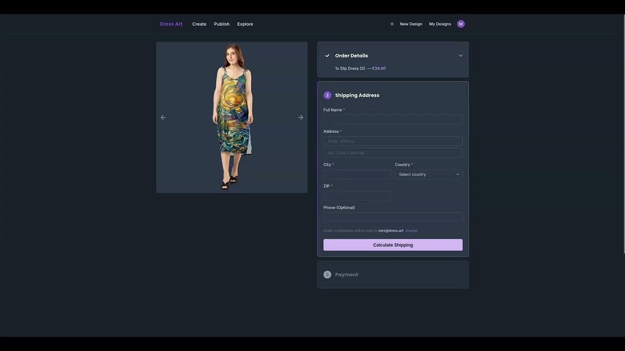 Dress Art screenshot 1