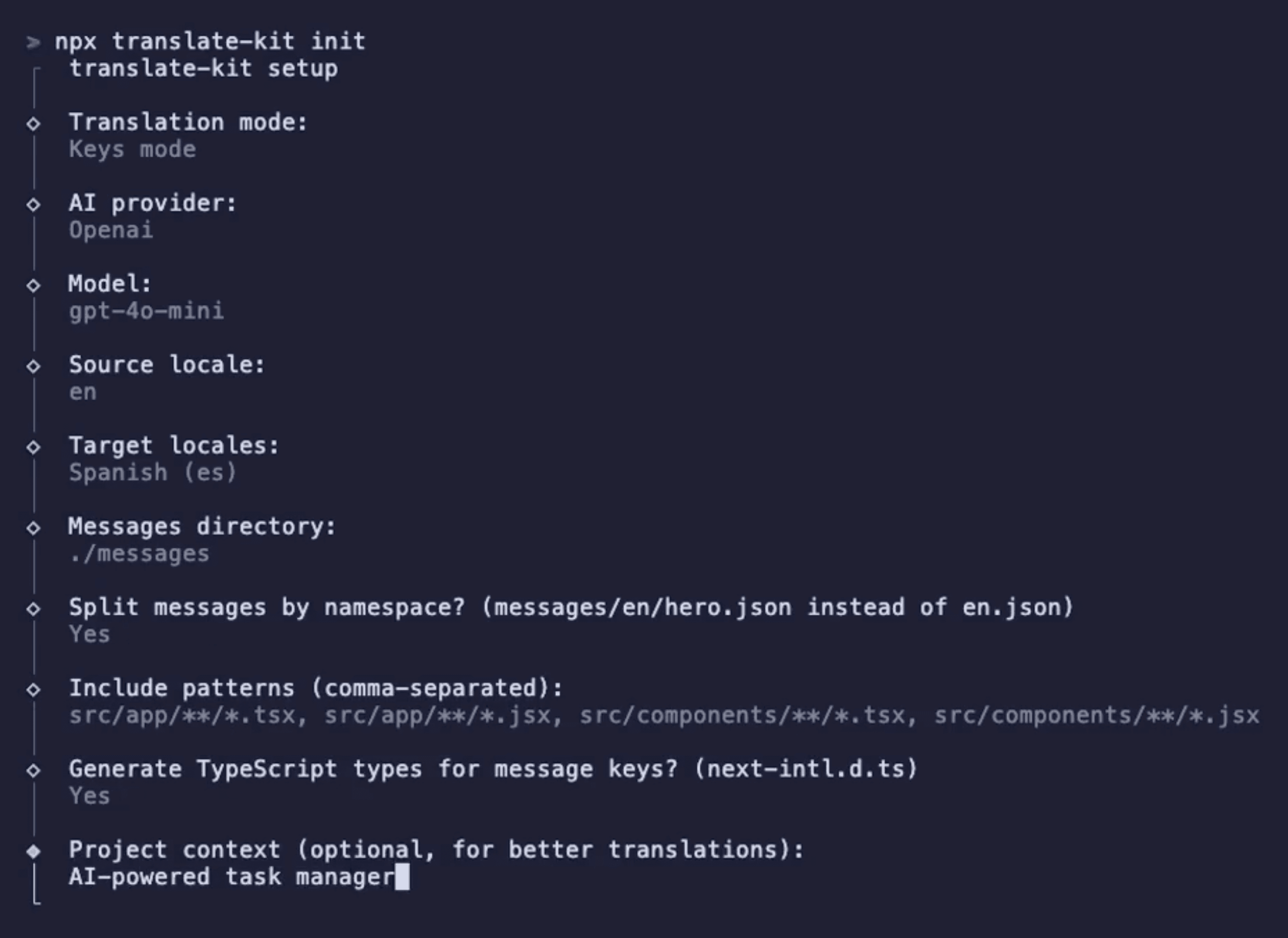 Translate-kit screenshot 1