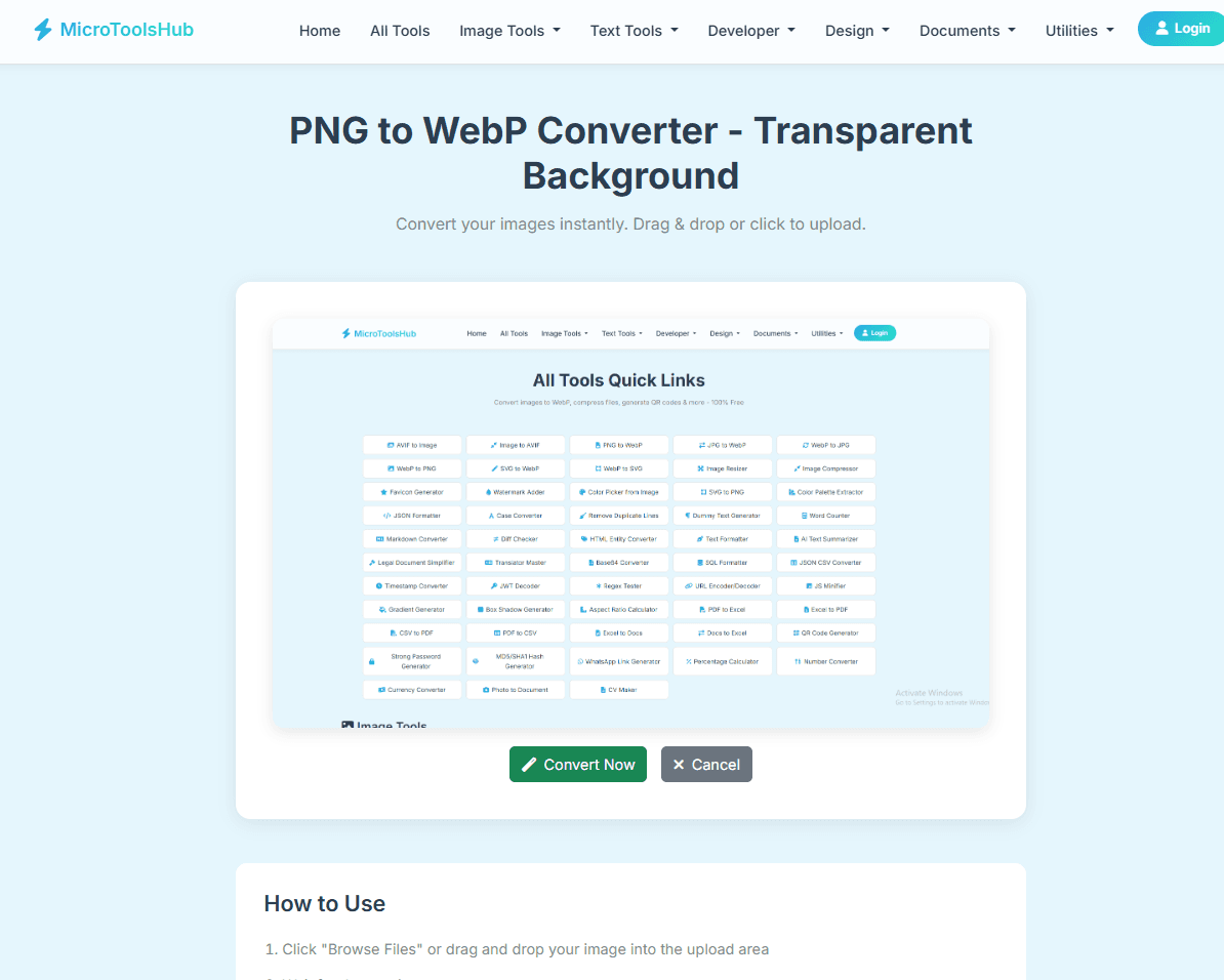 MicroToolsHub screenshot 6