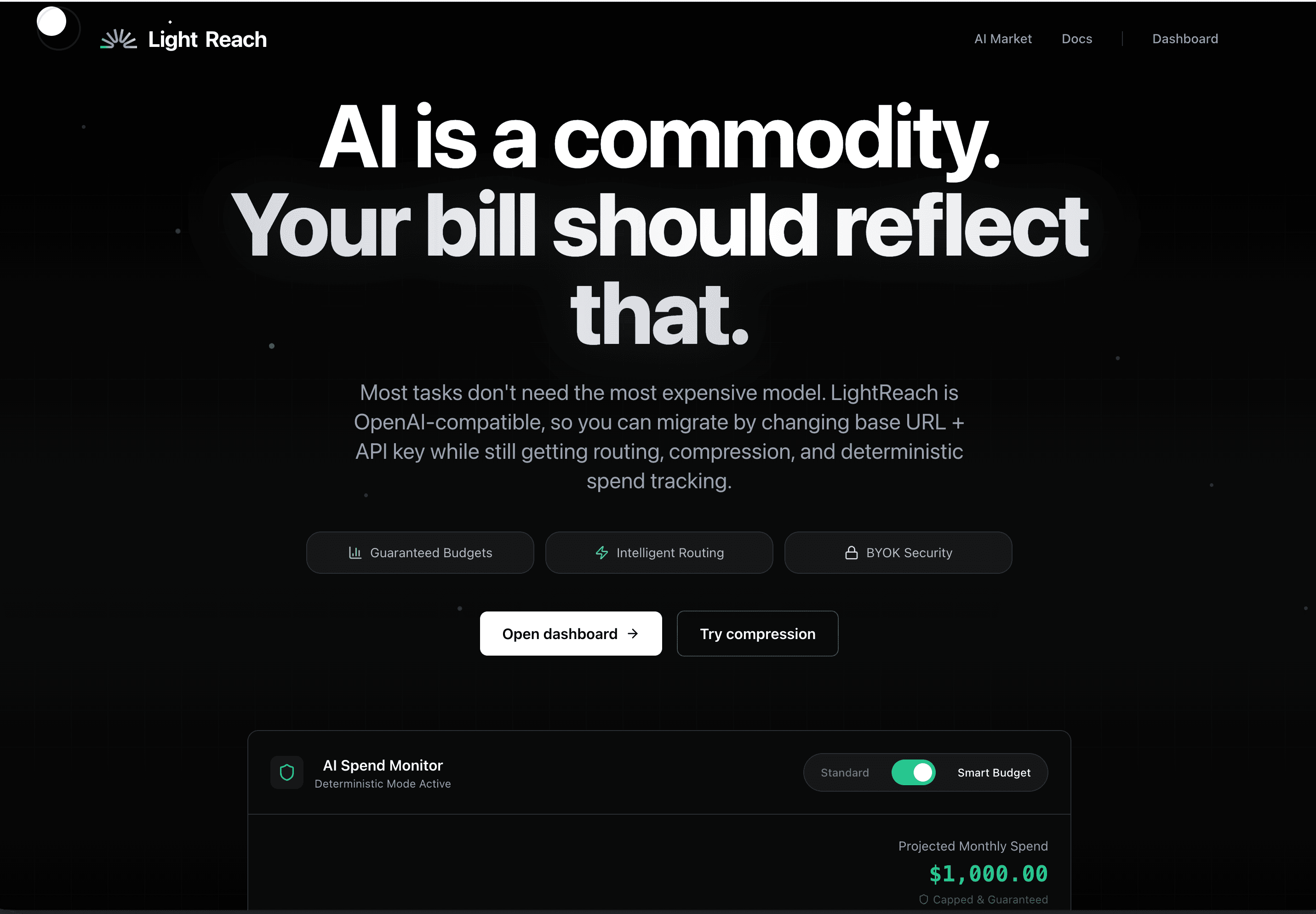 Compress By Light Reach screenshot 1