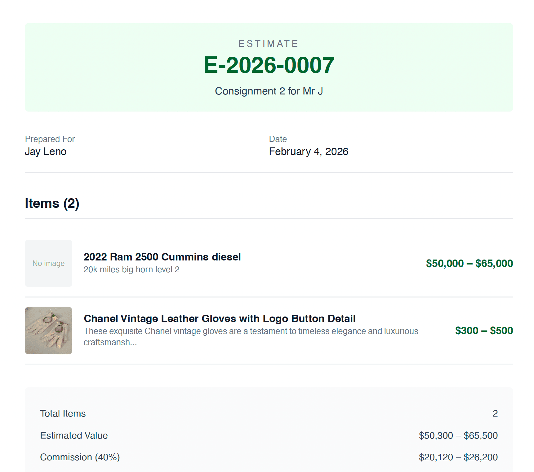 Estimint screenshot 7