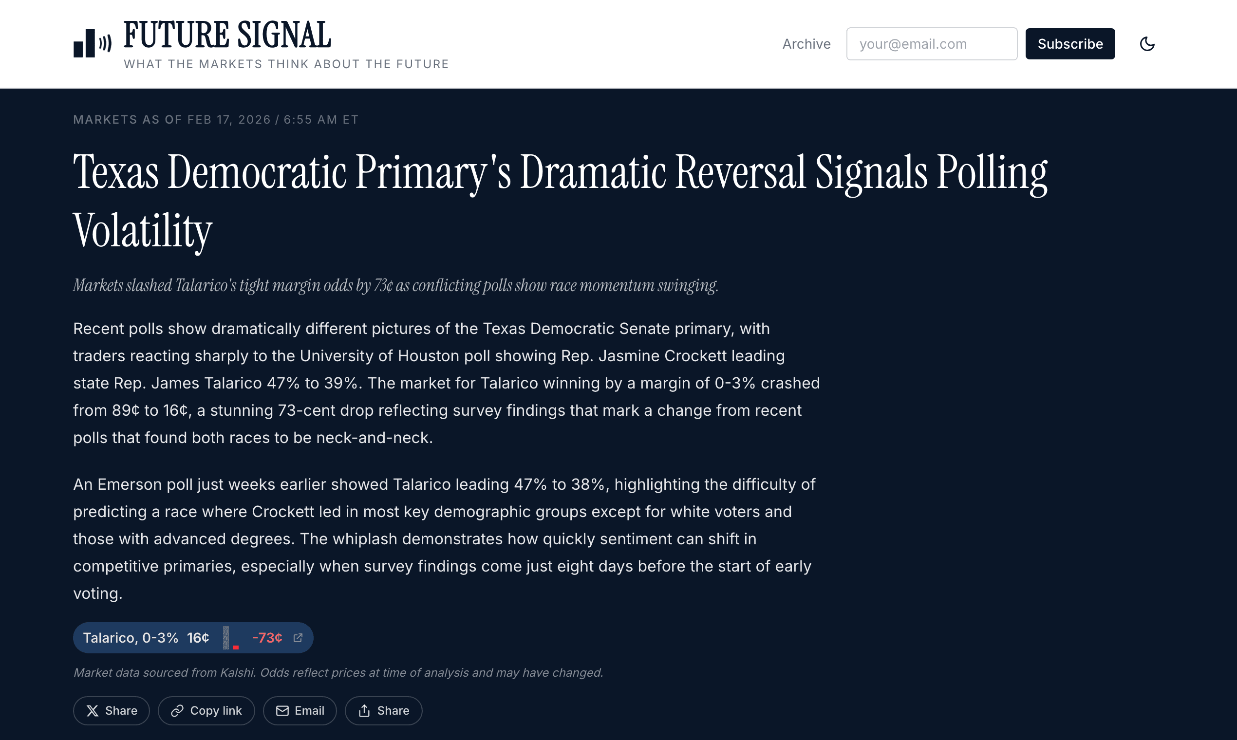 Future Signal screenshot 1