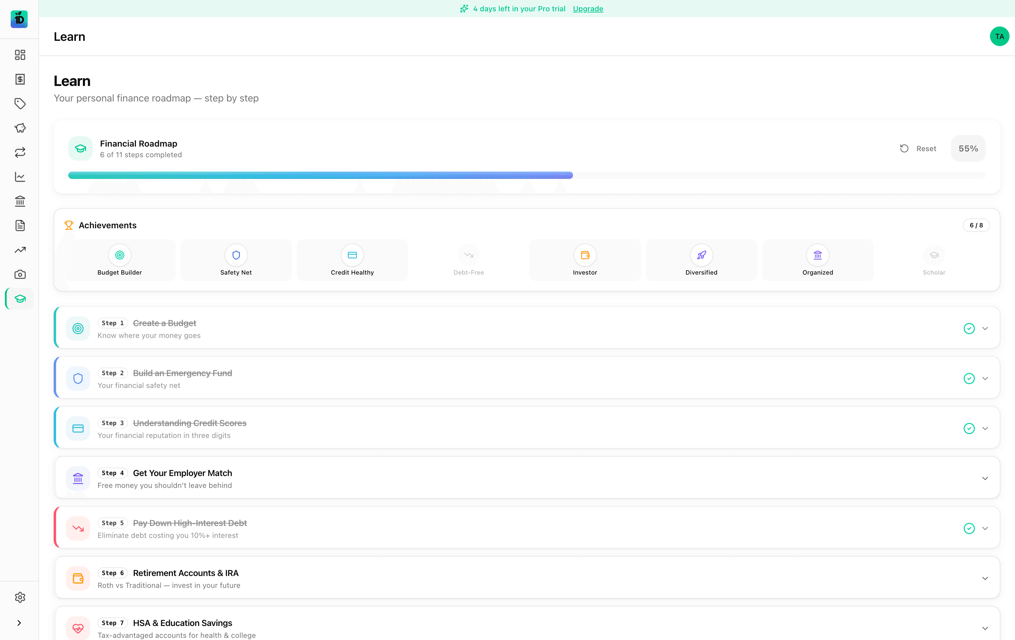 1Dash — Pocket Accountant screenshot 9