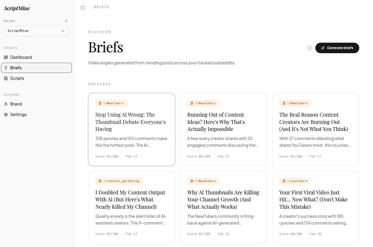 Scriptmine screenshot 3