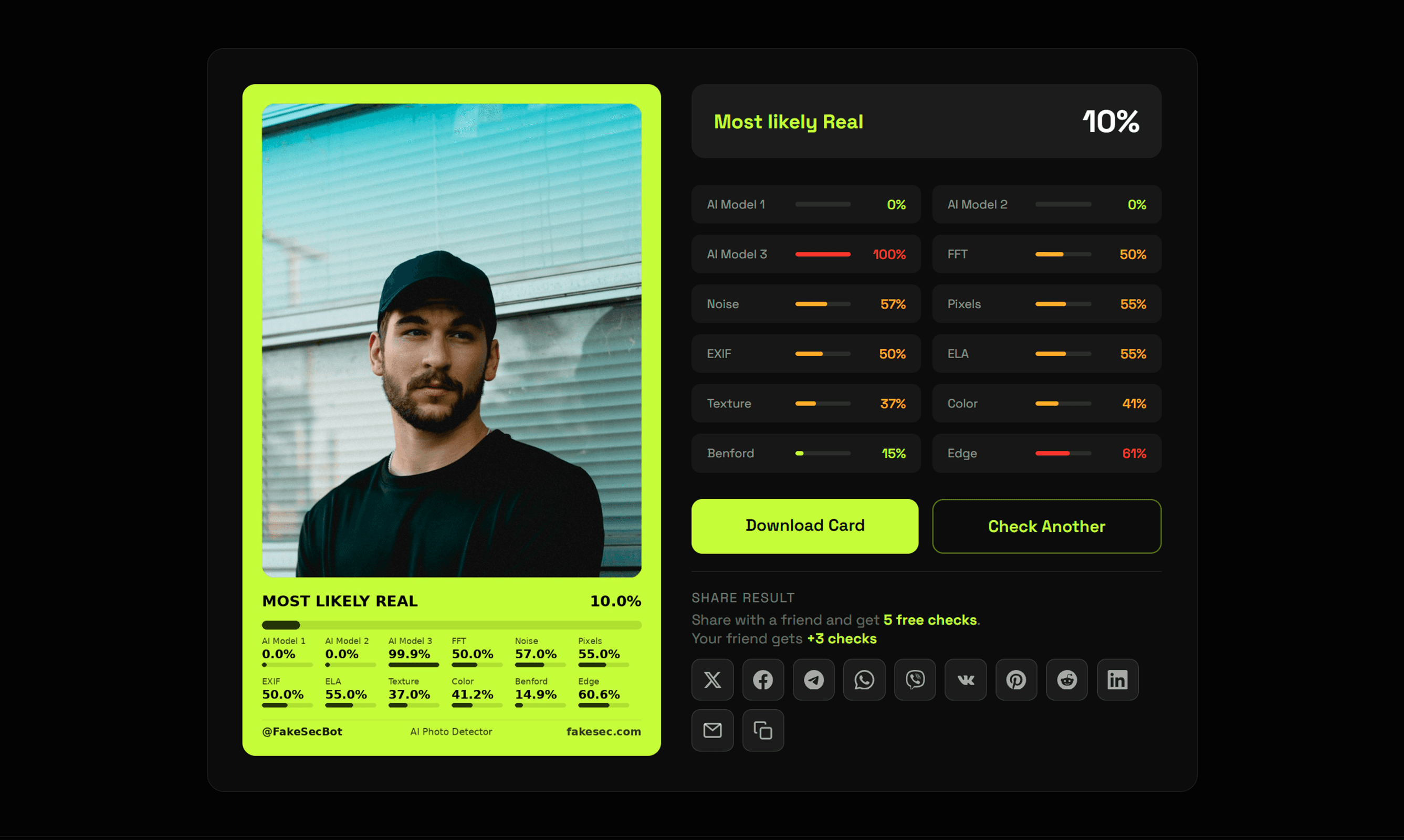 FakeSec - AI Photo Detector screenshot 5